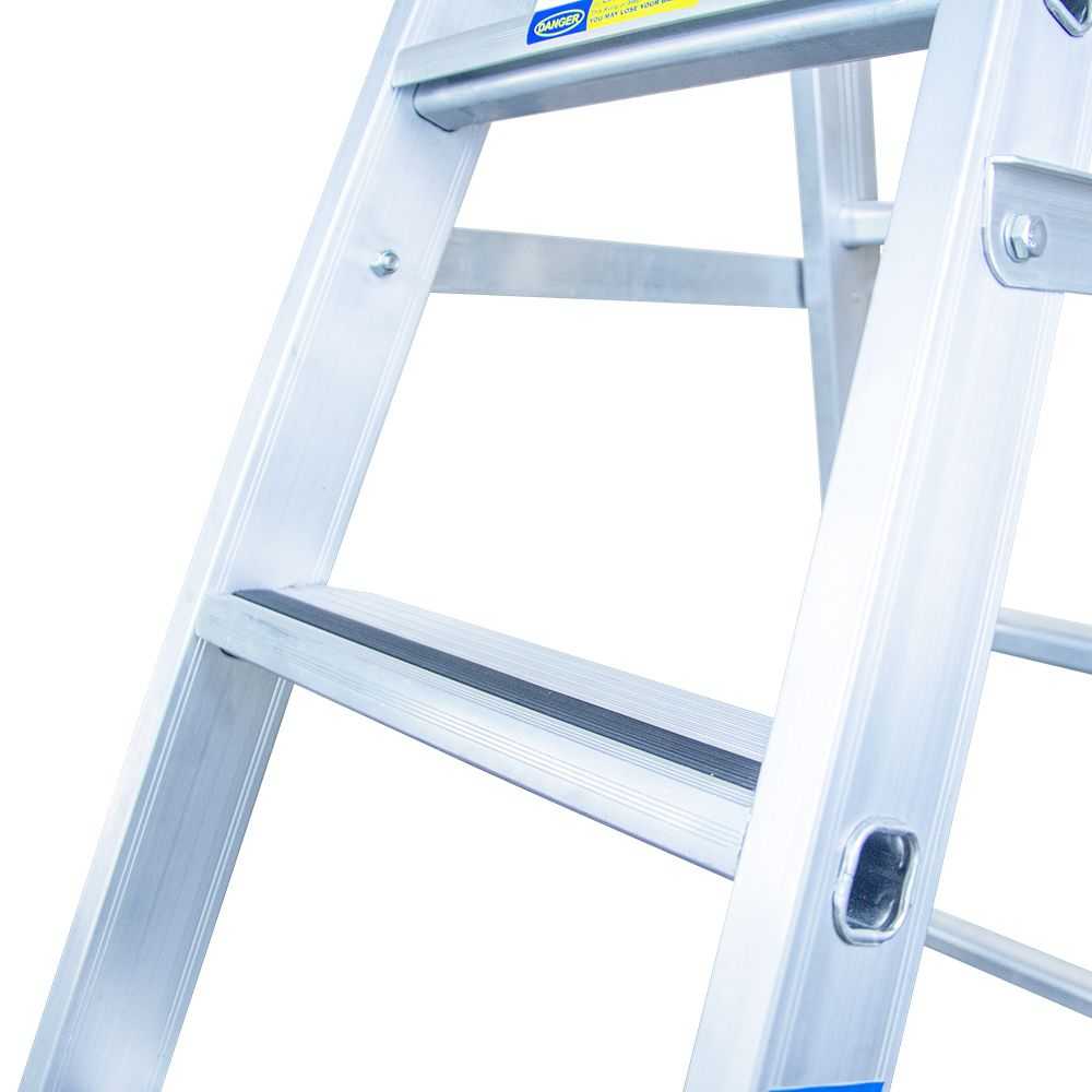 5ft Aluminium Dual Purpose Step Ladder (1.5m), 150kg Load Capacity
