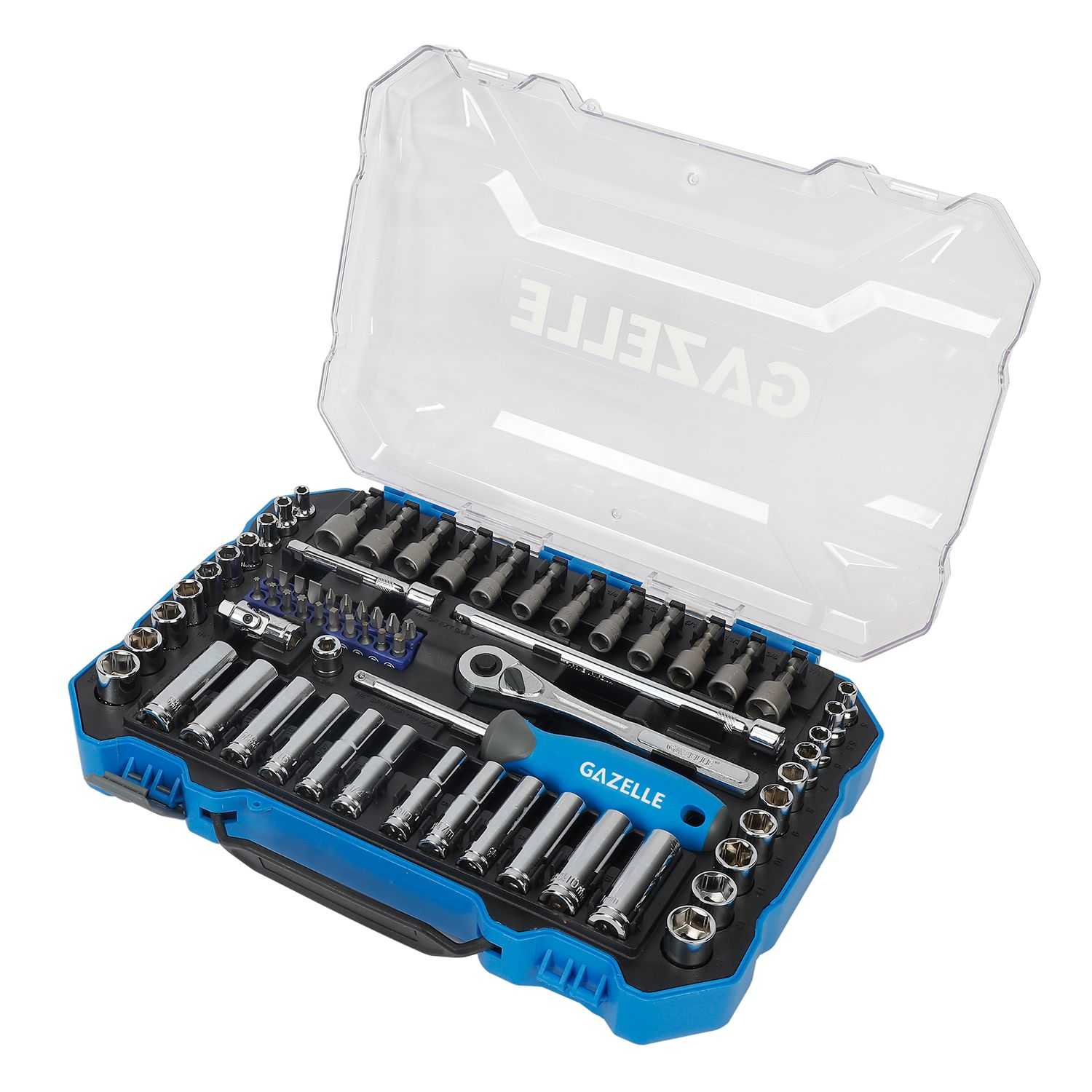 1/4 In. Drive Socket Set, 70-Pieces (6.5mm)