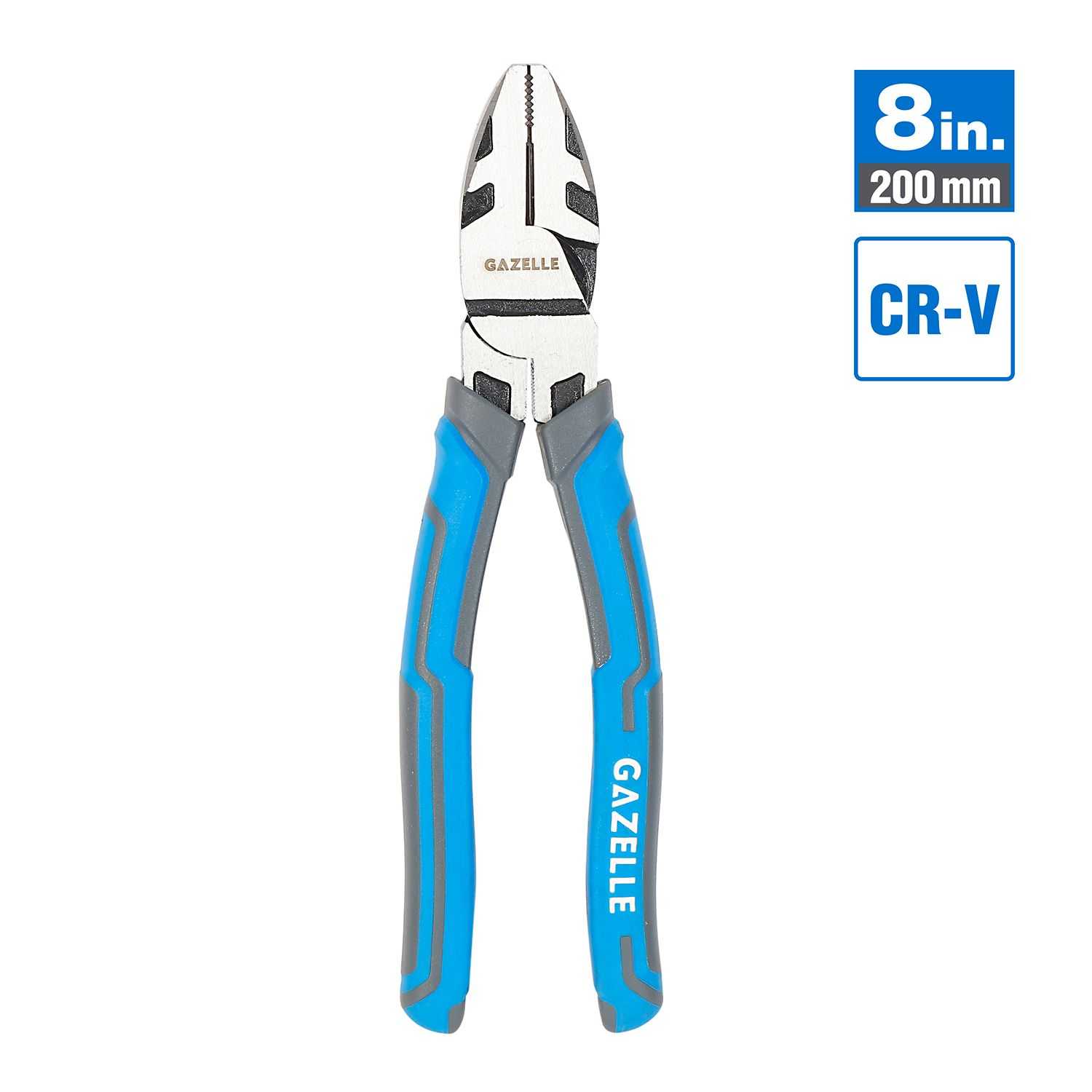 8 In. CR-V Lineman's Plier (200mm)