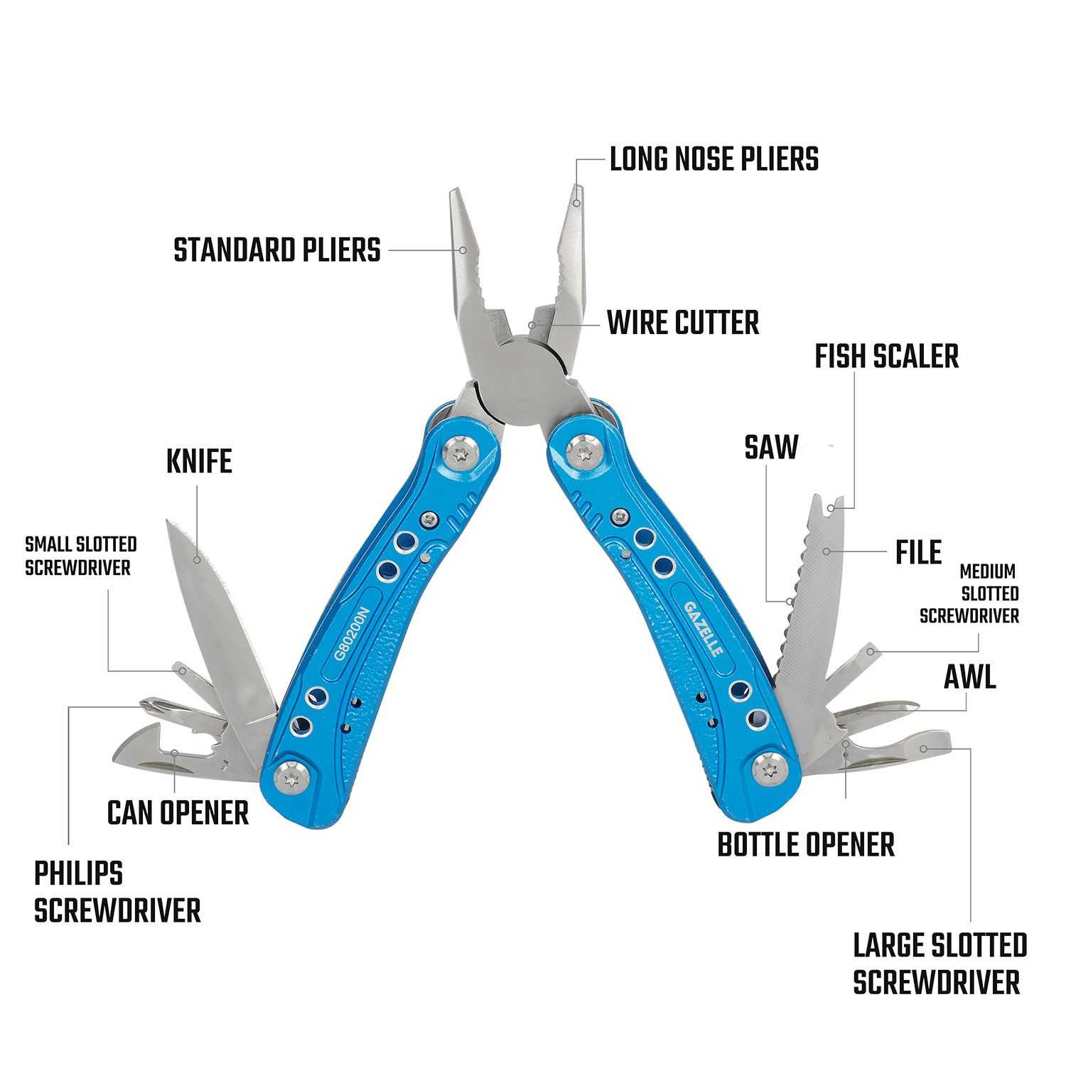 15-in-1 Foldable Multi-tool