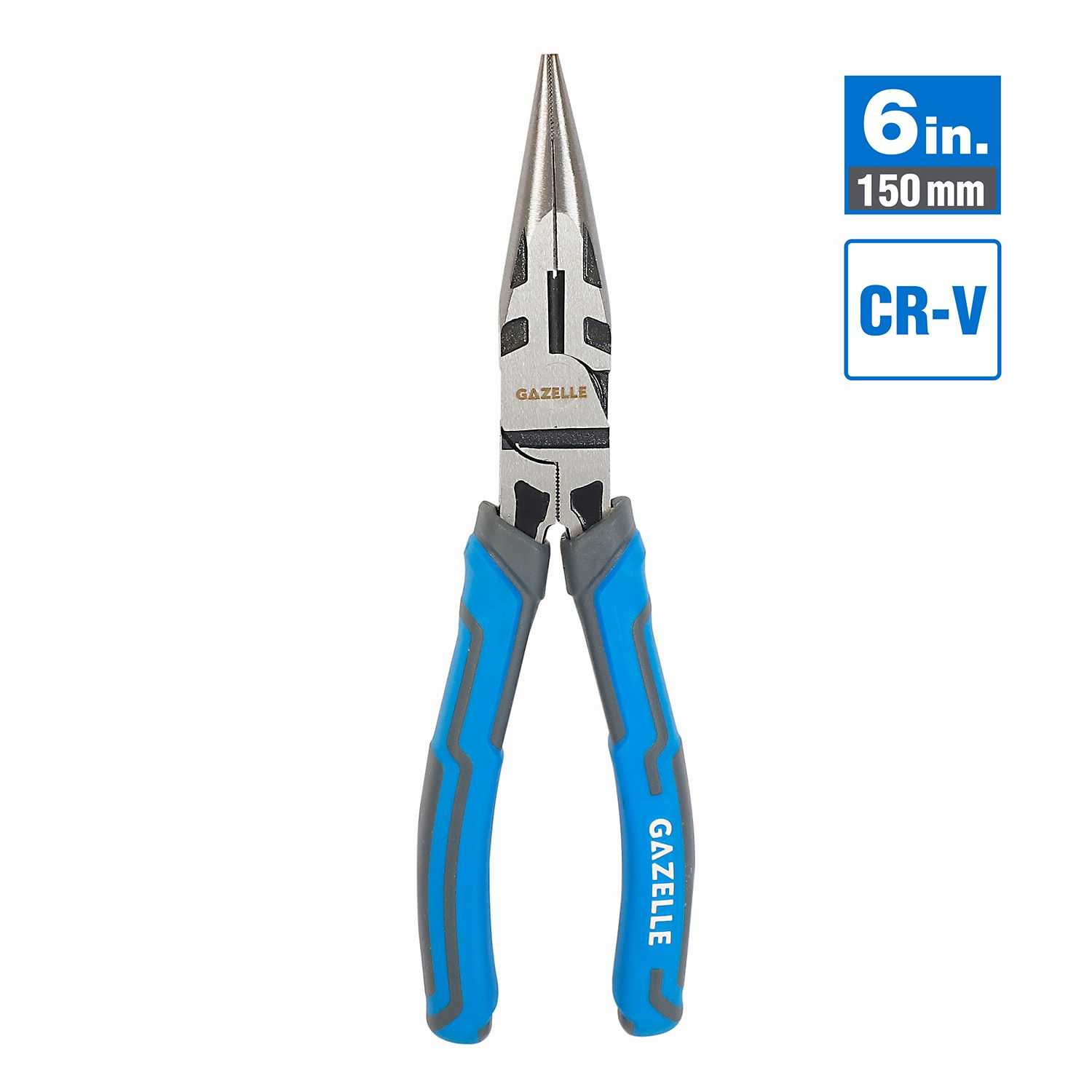 6 In. CR-V Long Nose Plier (150mm)