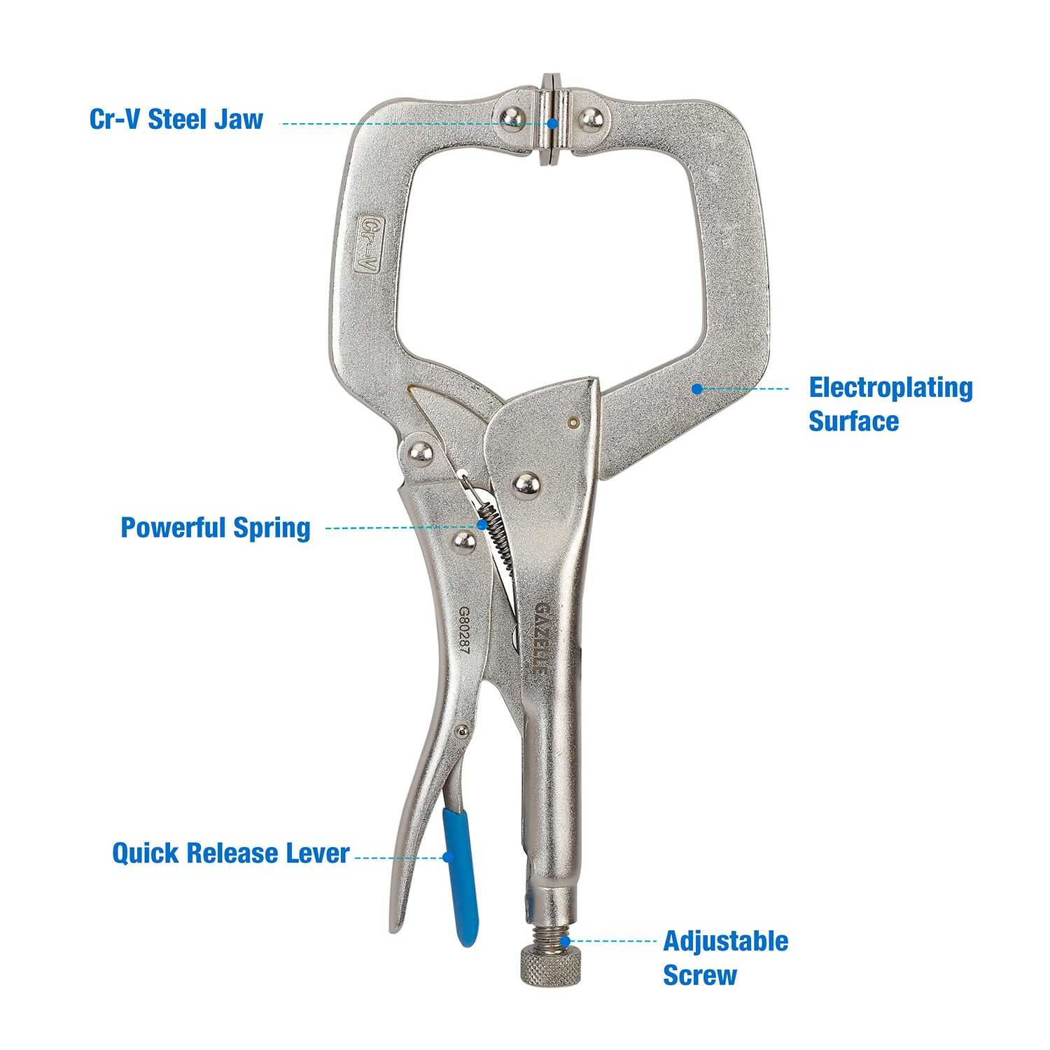 11 In. C-Clamp Locking Plier (300mm)