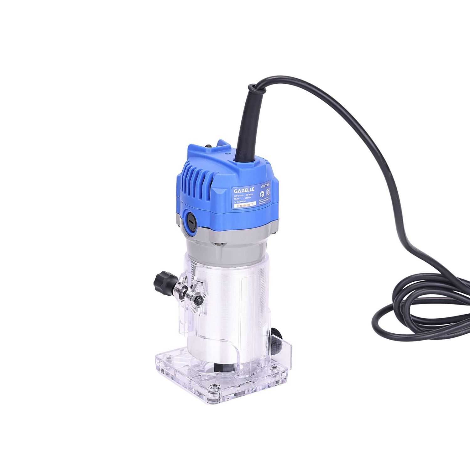 220V 1/4" Electric Trimmer, 550W (6mm)