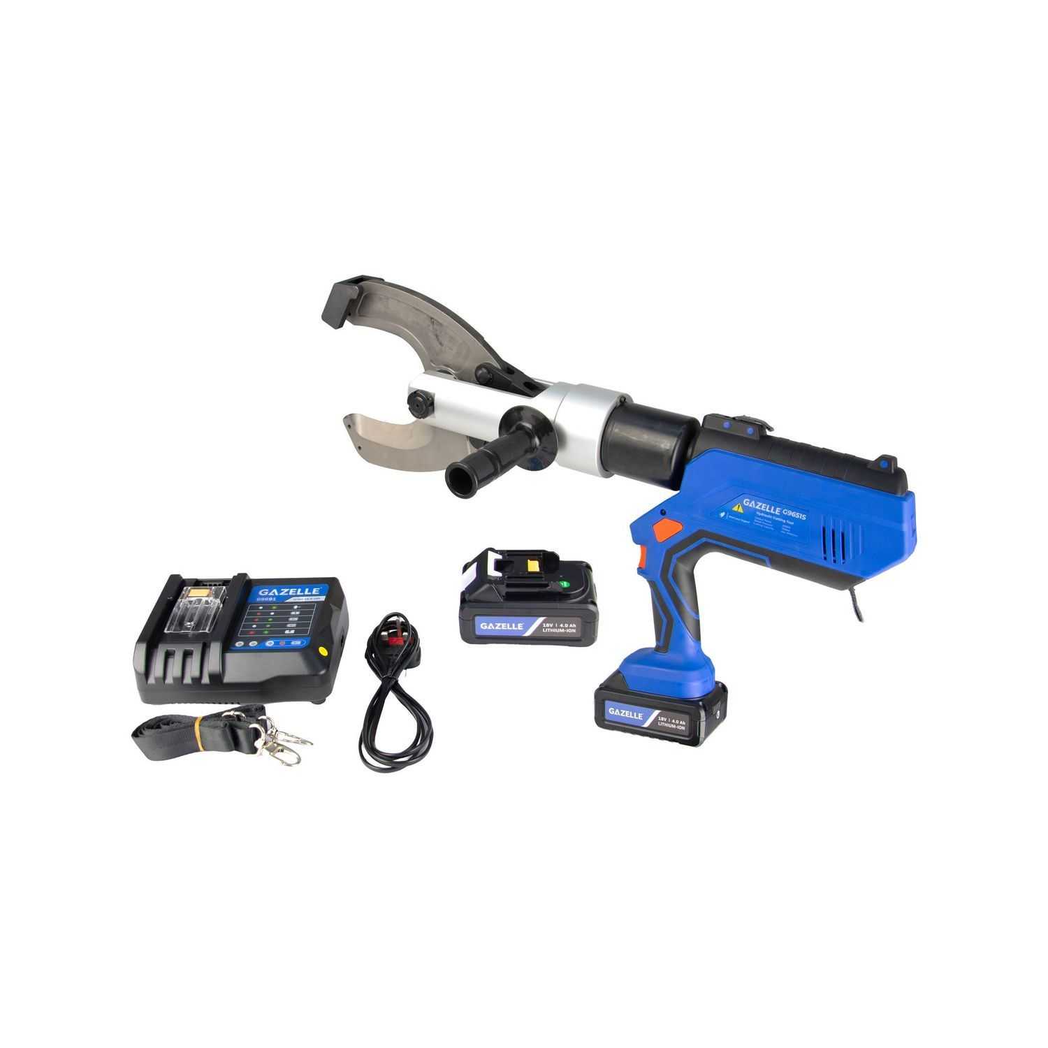 18V Cordless Hydraulic Cutting Tool, 105mm Light Armored Cable