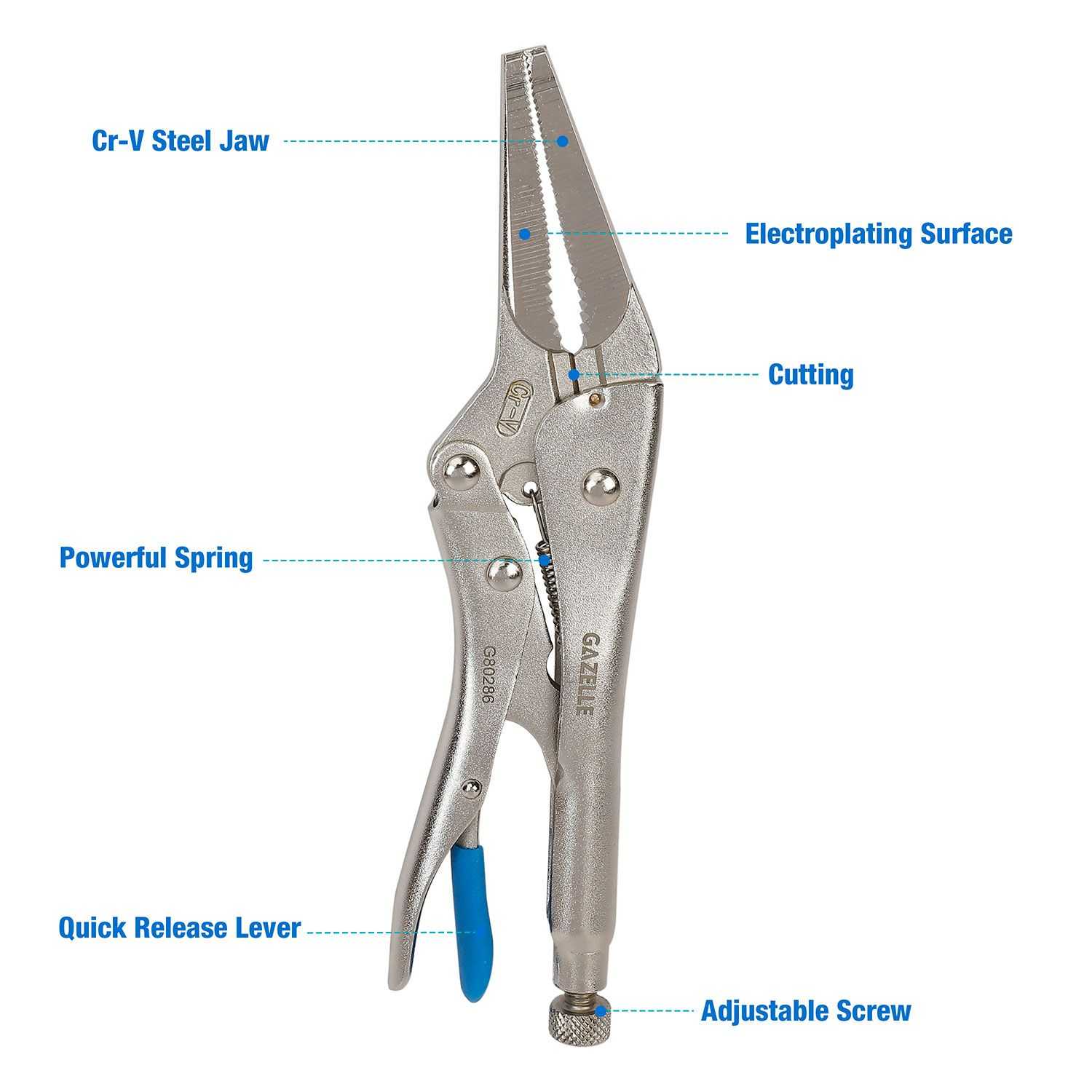 9 In. Straight Locking Plier (250mm)