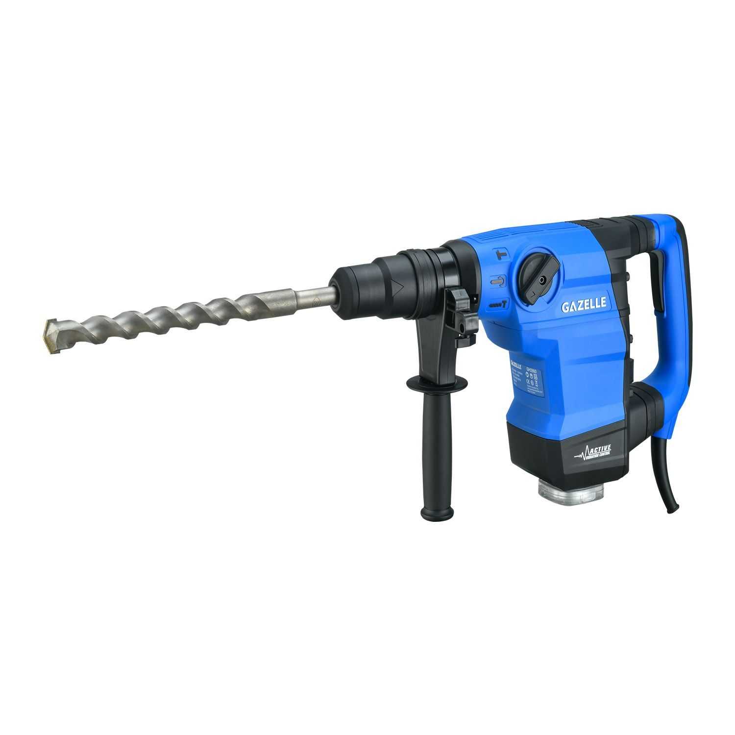 42mm SDS-MAX Rotary Hammer Drill, 1200W, 10J Impact Energy