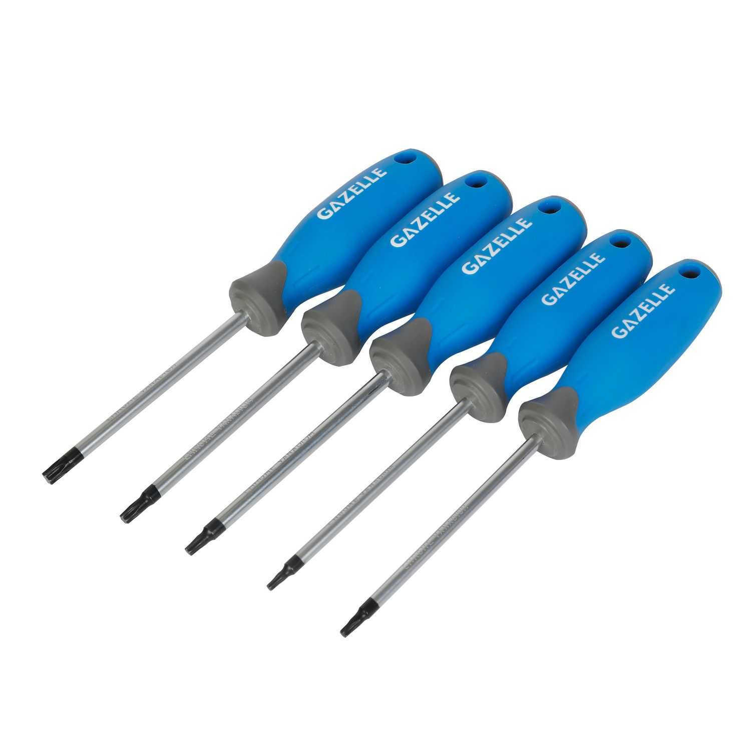 Torx Screwdriver Set, 5-Pieces