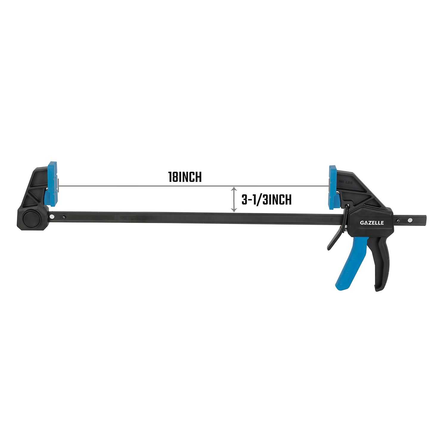18 In. Heavy Duty Ratcheting Bar Clamp (450mm)