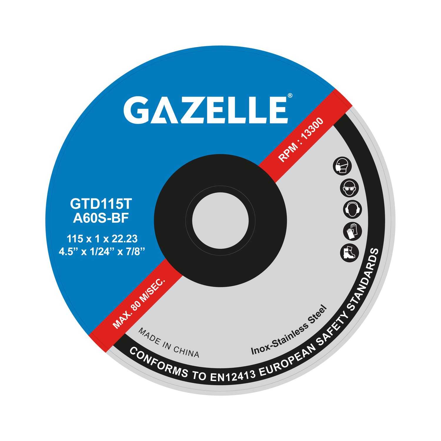 4.5 In. Metal Cutting Disc (115mm), Ultra Thin