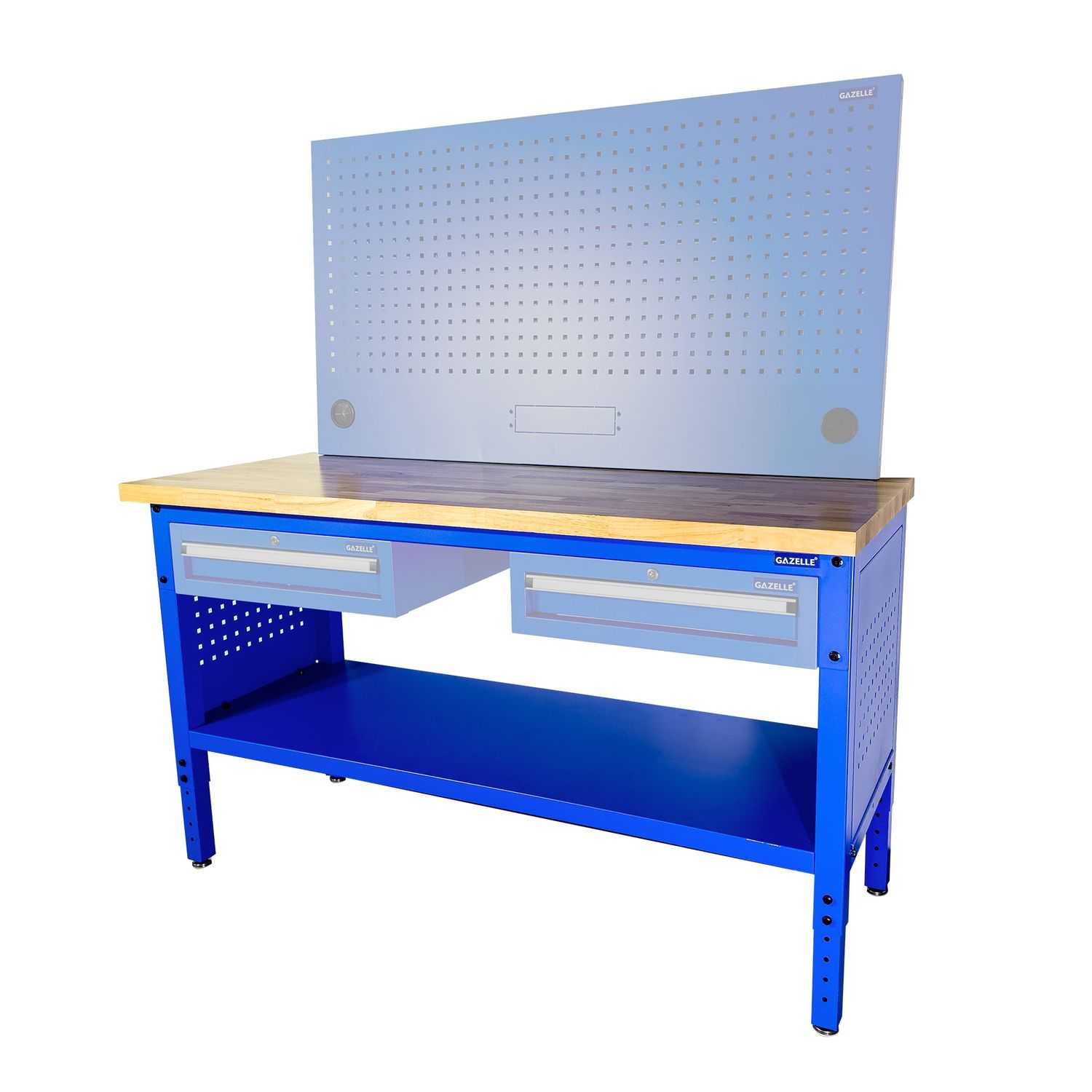 60 In. Wood Top Workbench