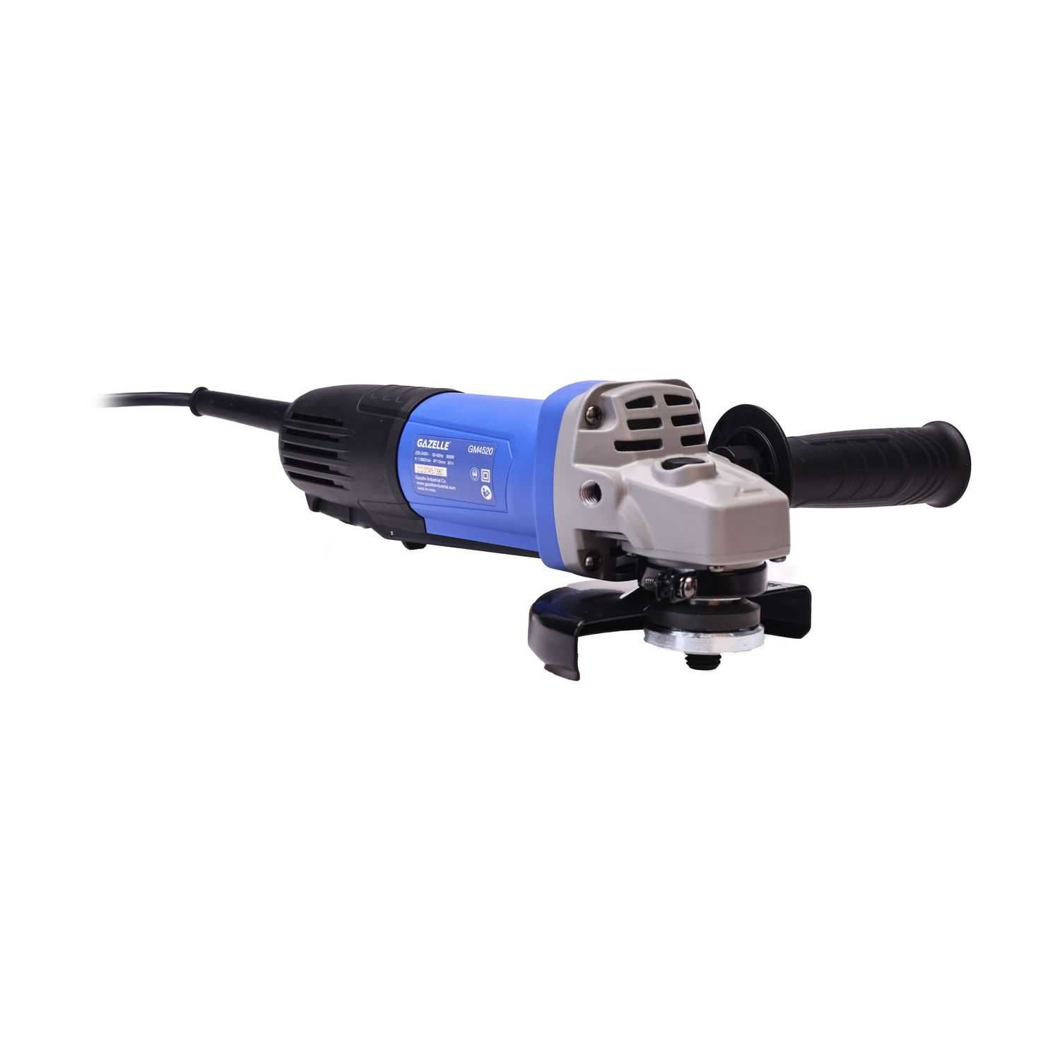 220V 4.5" Angle Grinder with Paddle Switch, 800W