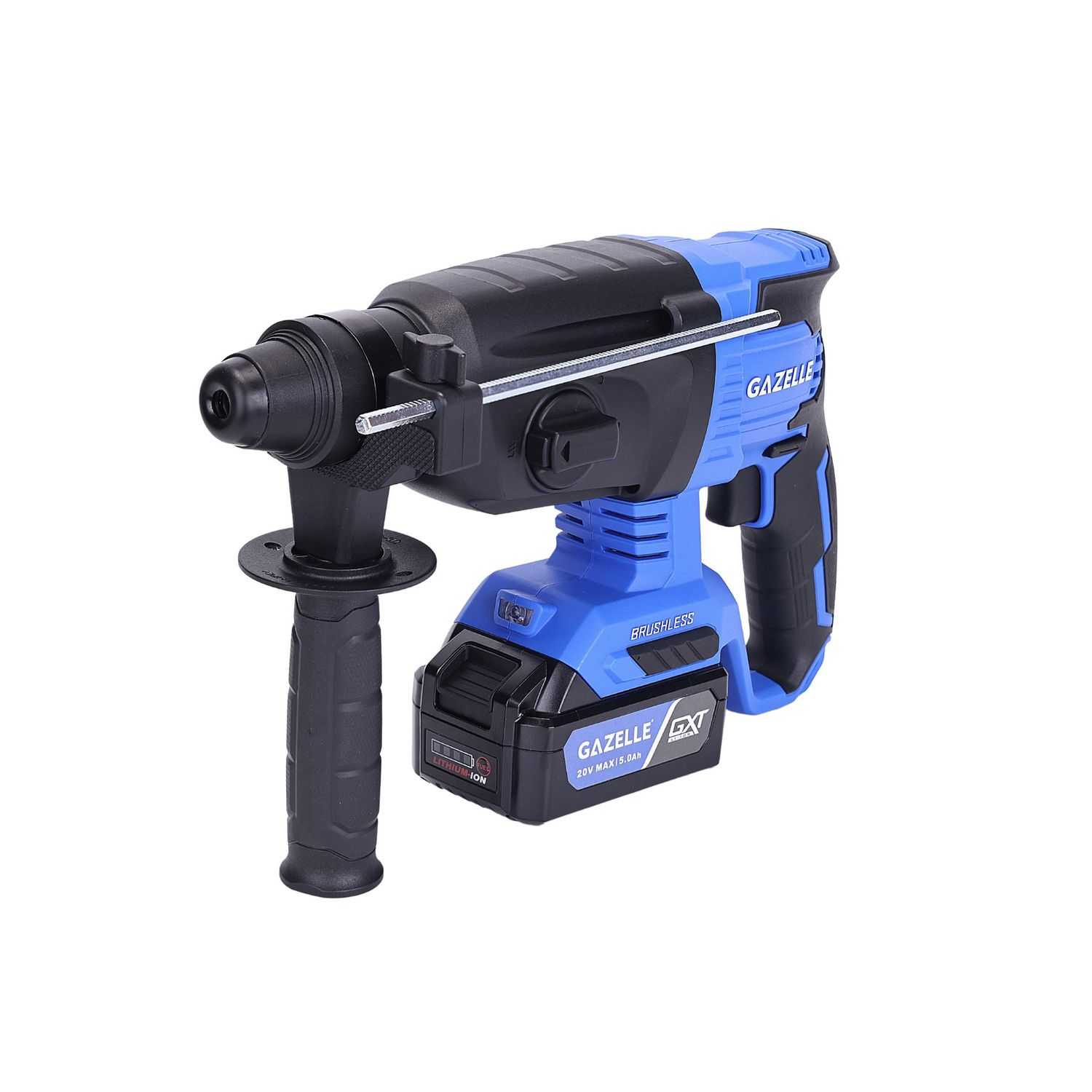 20V Brushless 24mm SDS Plus Hammer Drill, 2.7J Impact Energy