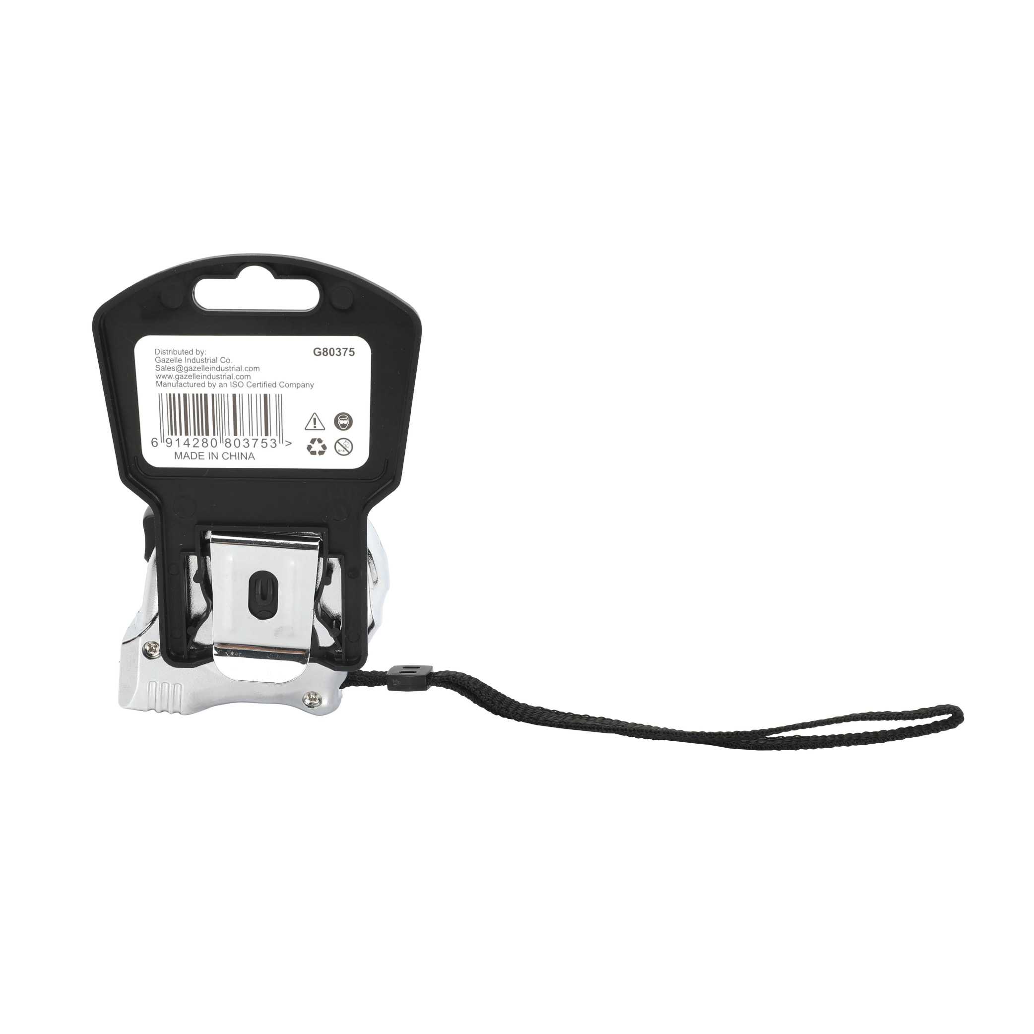 5m x 19 mm Chrome Measuring Tape (16 ft)