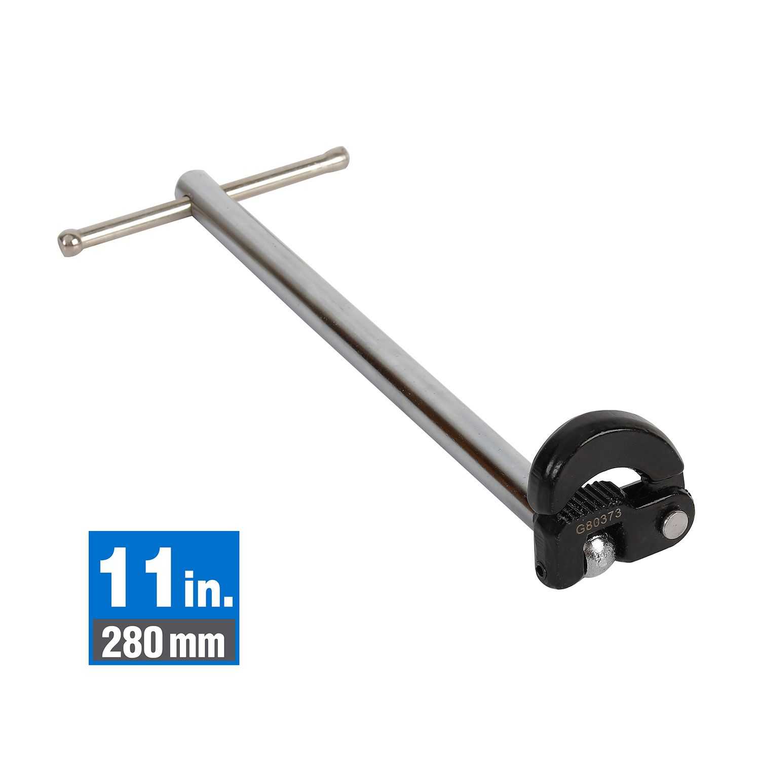 11 In. Adjustable Steel Basin Wrench (280mm)