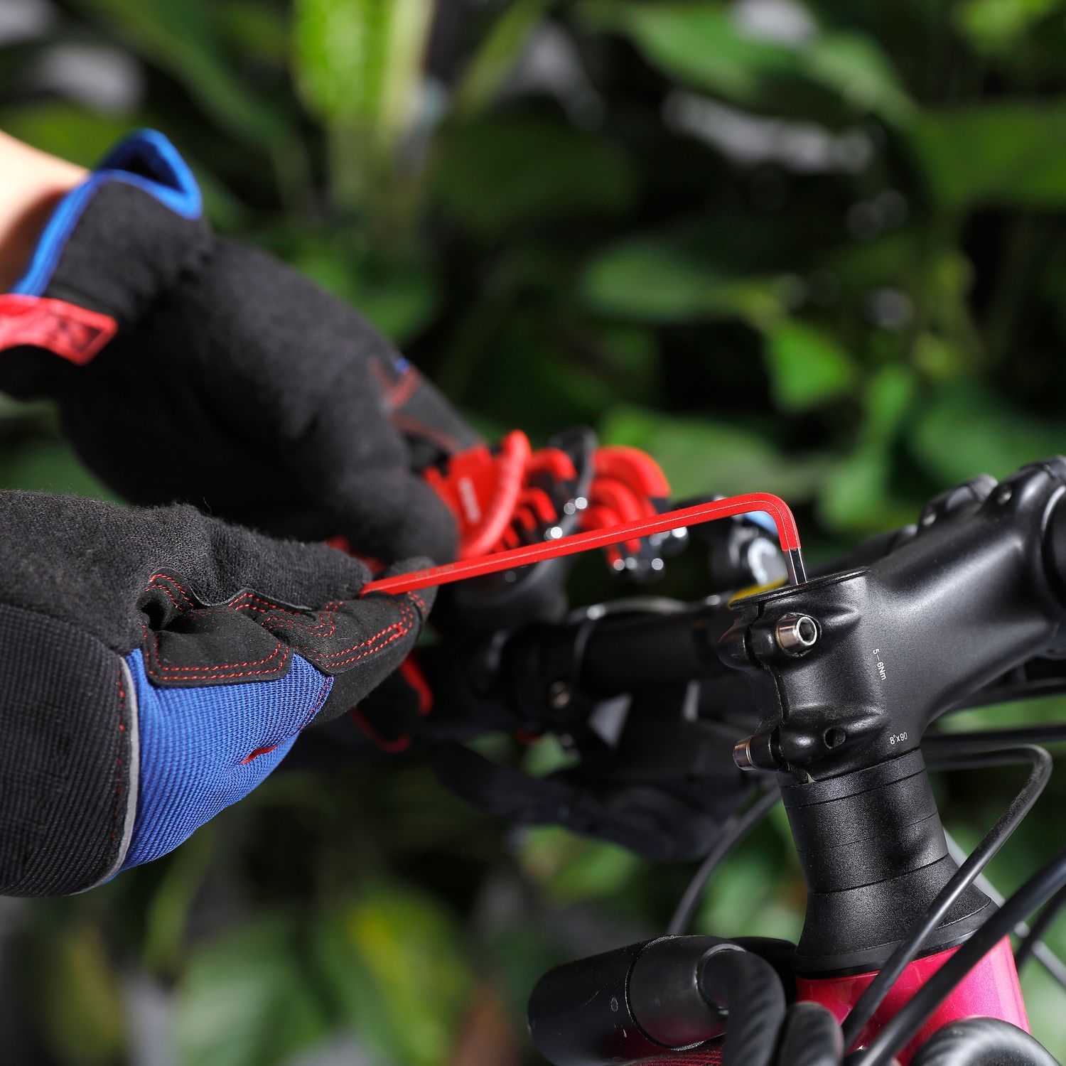 9-Piece Ballpoint Metric Hex Key Set, 1.5-10mm