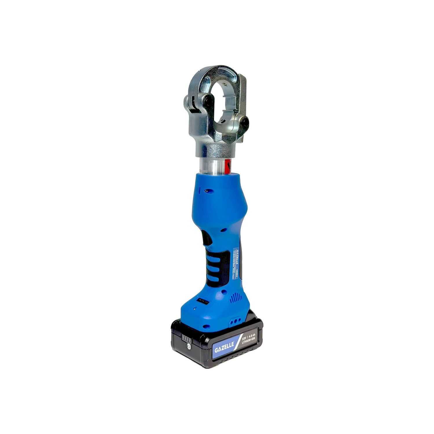 18V Cordless Mini Crimping Tool, 6-300mm² with Dies