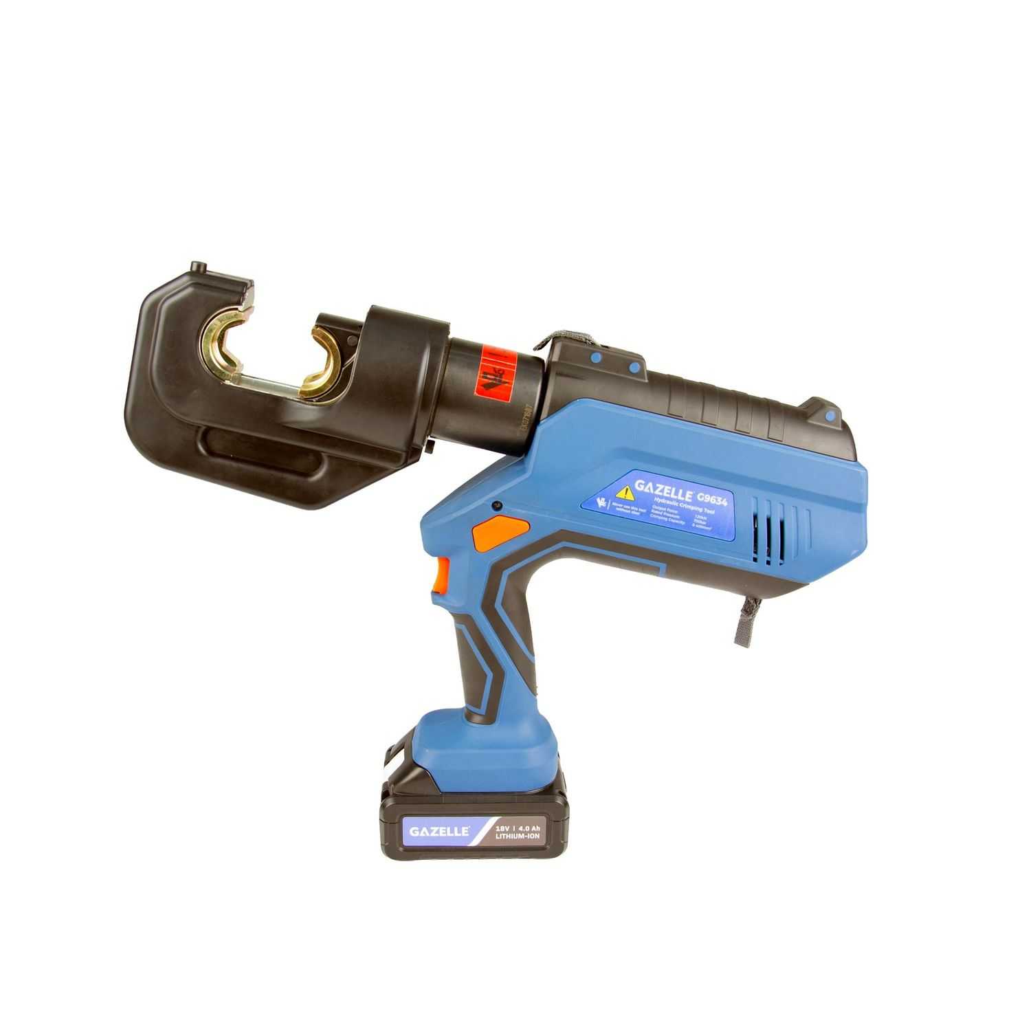 18V Cordless Crimping Tool, 6-400mm² with Dies