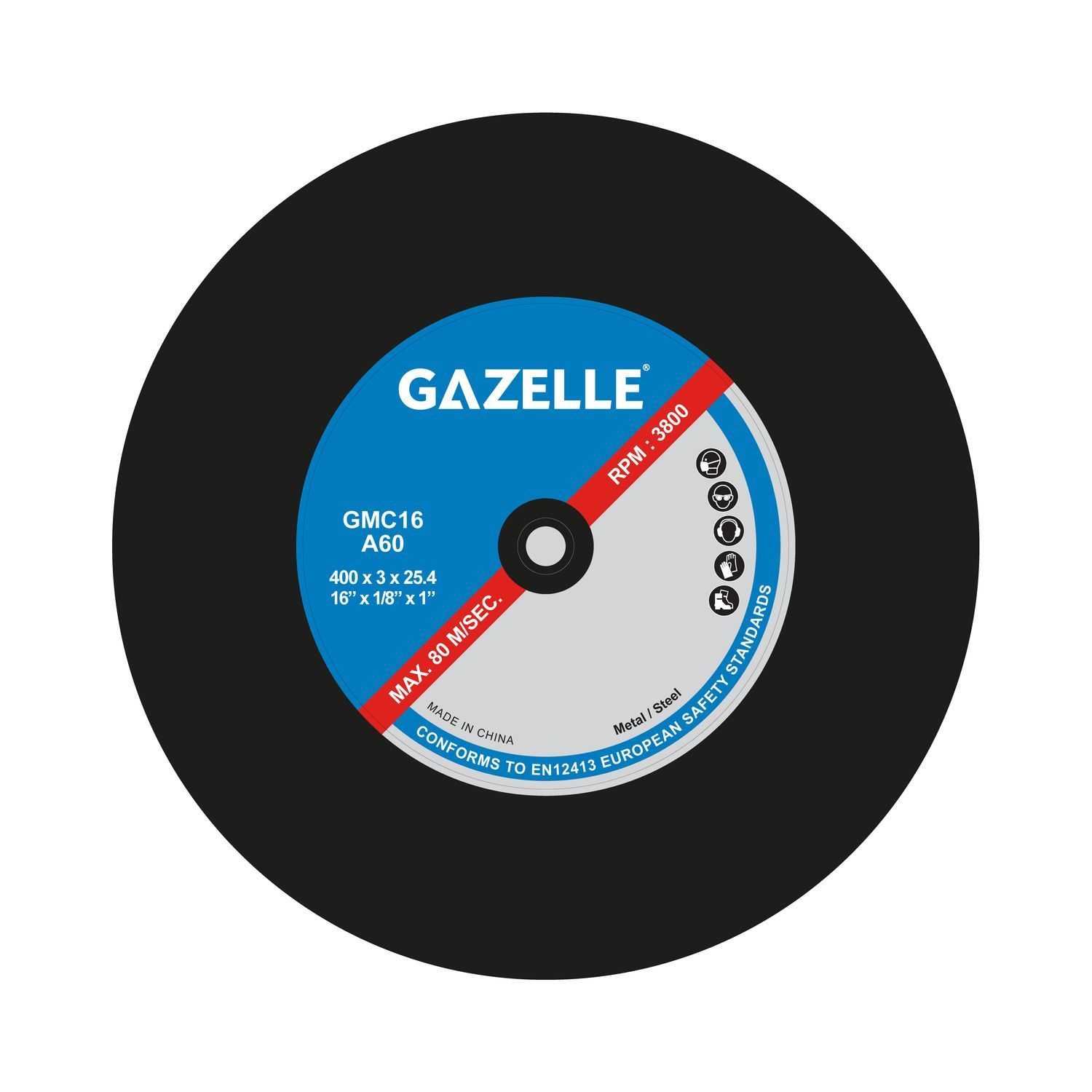 16 In. Metal Cutting Disc (400mm), Large