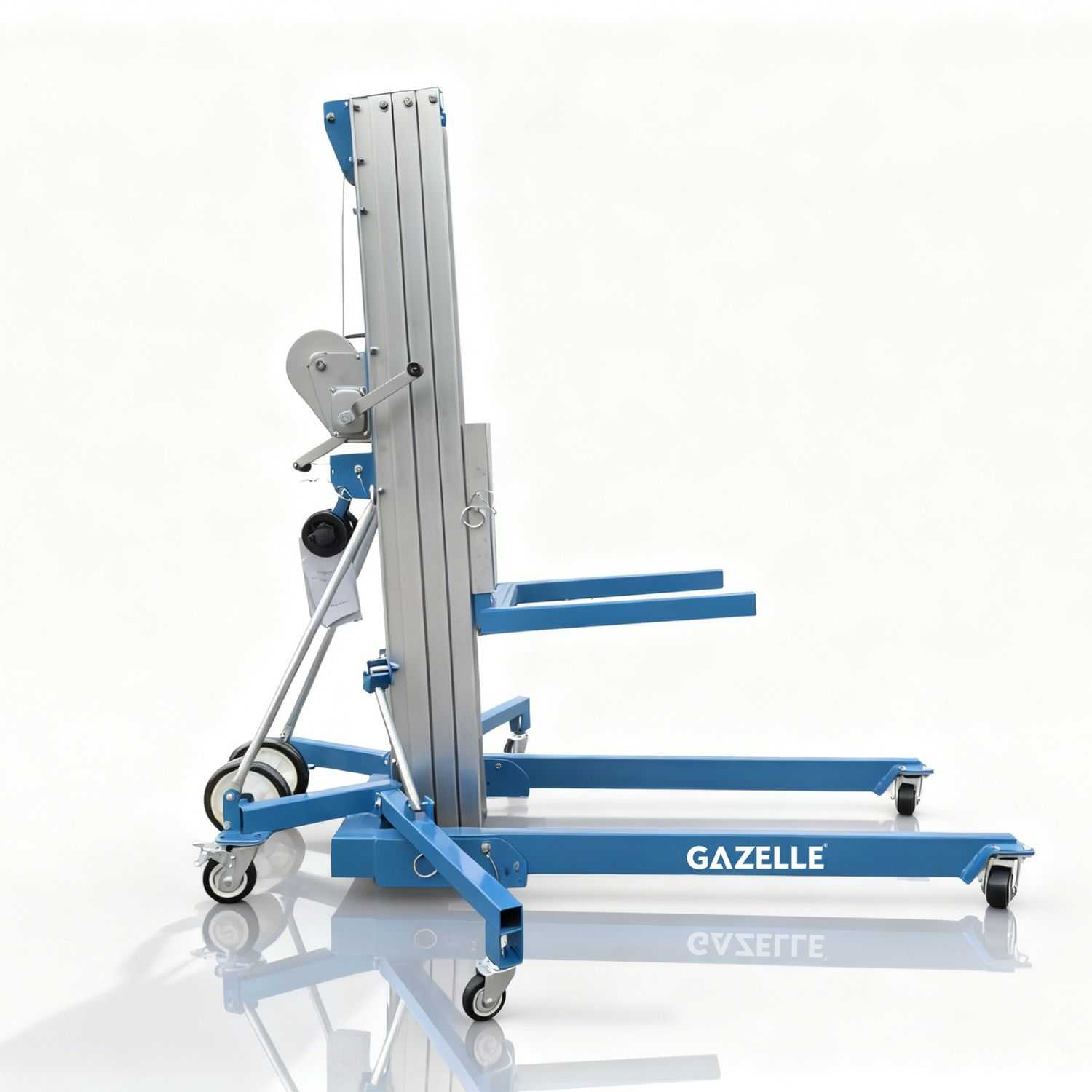 7.9M Portable Material Duct Lifter with 250kg Capacity