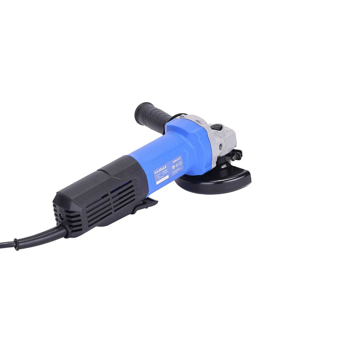 220V 4.5" Angle Grinder with Paddle Switch, 1100W