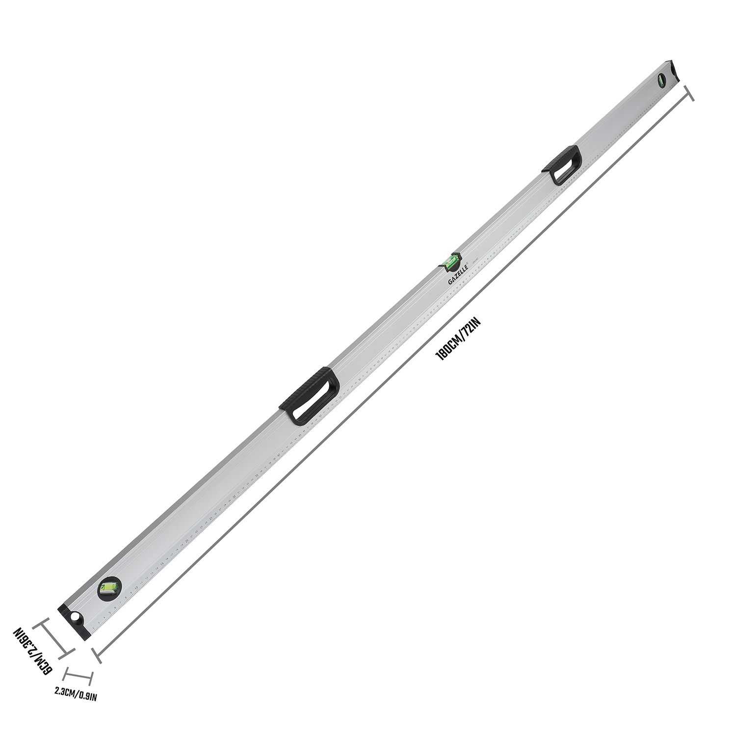 72 In. Aluminium Box Level (180cm)