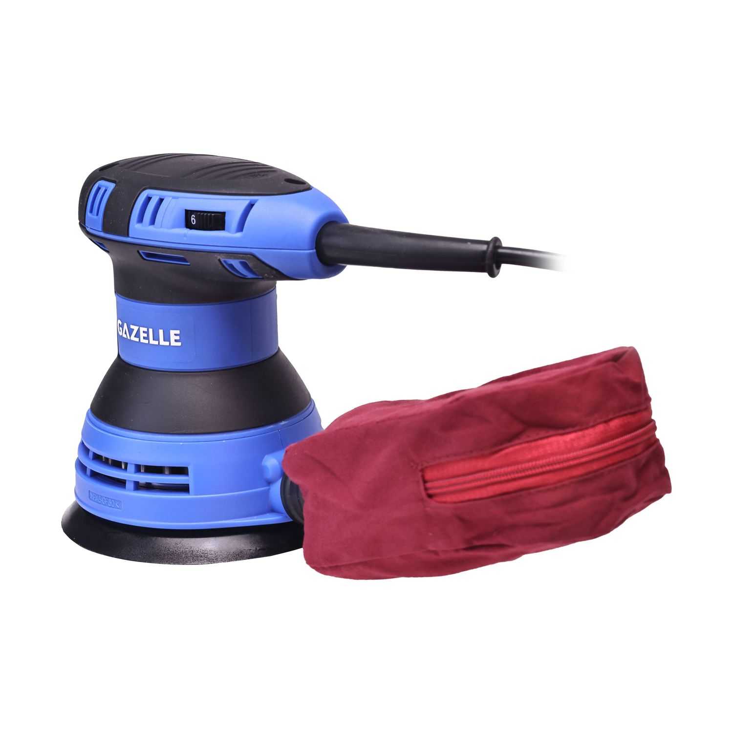 220V 5" Random Orbital Sander, 12000 OPM, 300W (125mm)