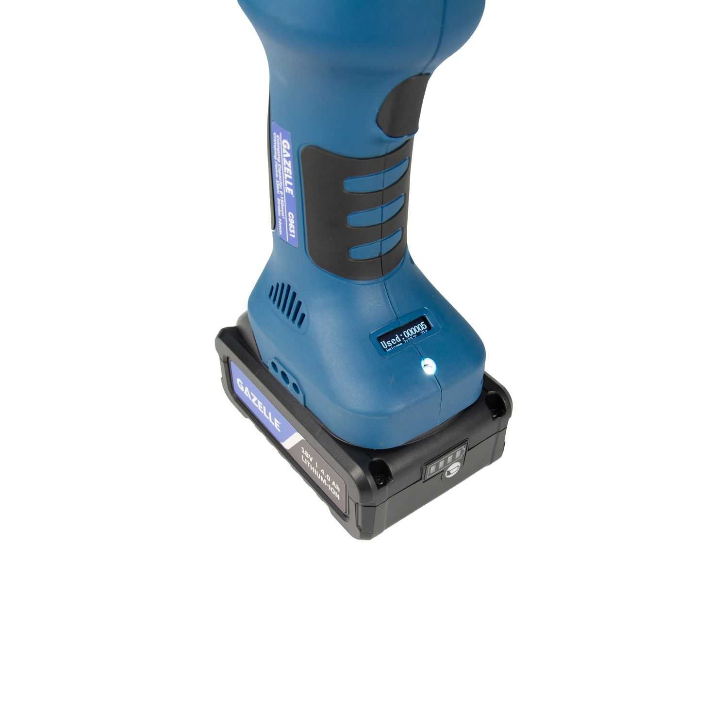 18V Cordless Mini Crimping Tool, 6-150mm² with Dies