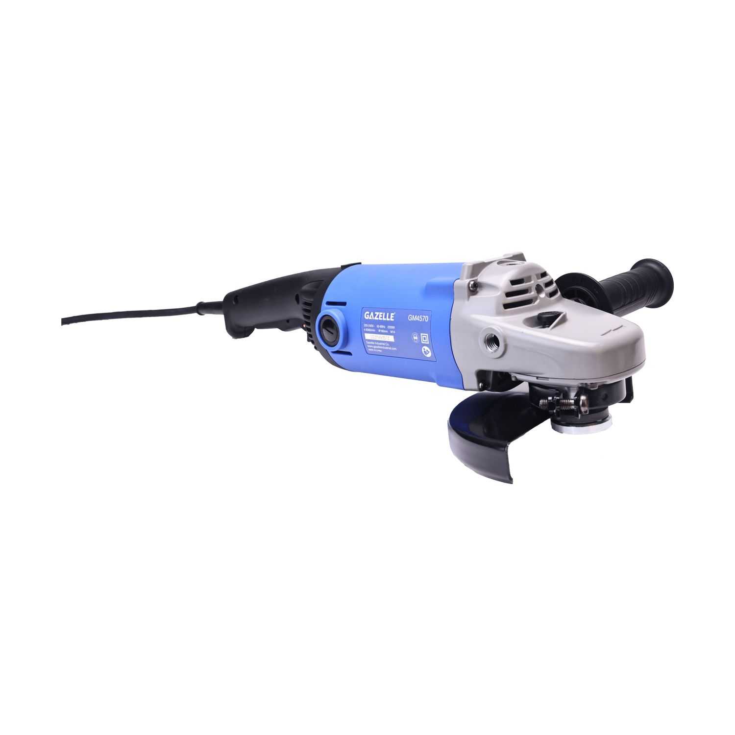 220V 7" Angle Grinder with Paddle Switch, 2200W