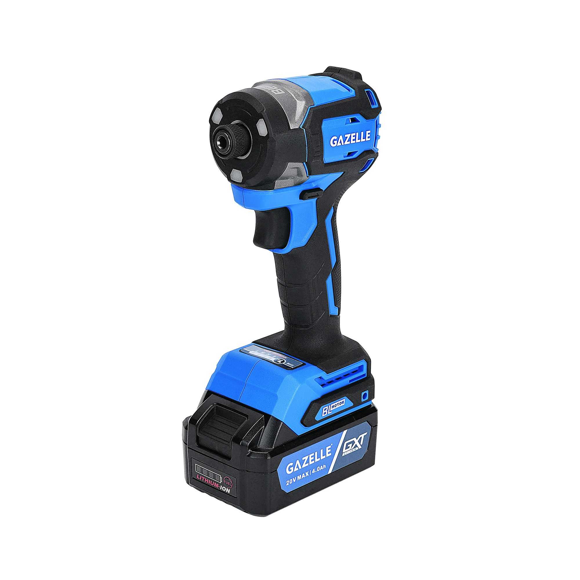 20V 1/4" Brushless Compact Impact Driver, 208Nm