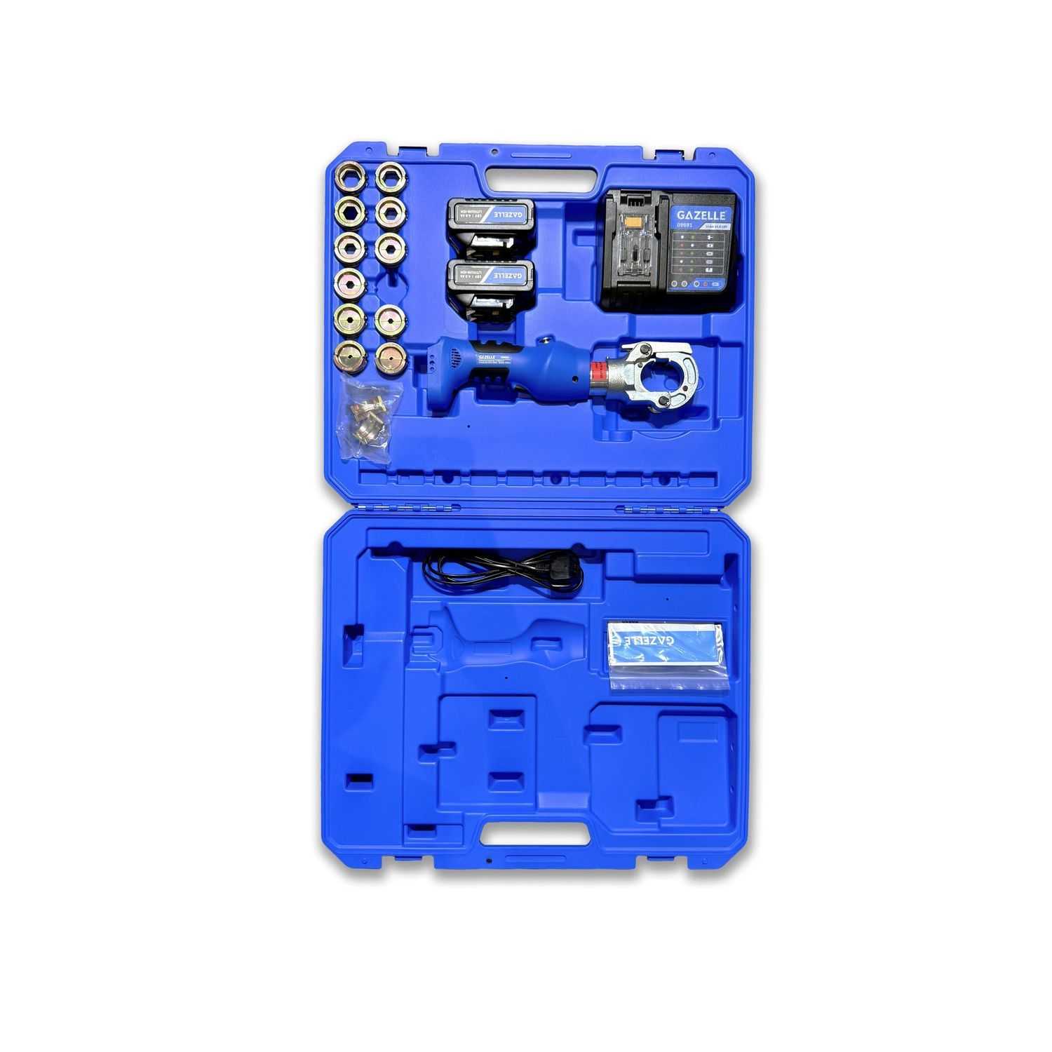 18V Cordless Mini Crimping Tool, 6-300mm² with Dies