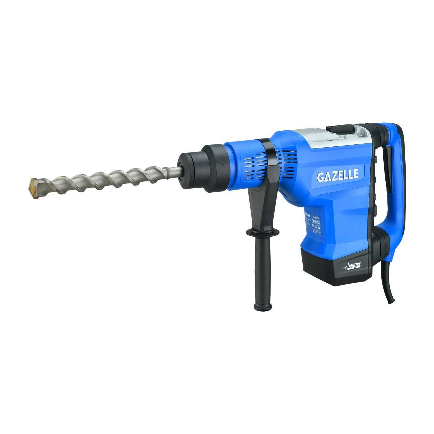 45mm SDS-MAX Rotary Hammer Drill, 1500W, 15J Impact Energy