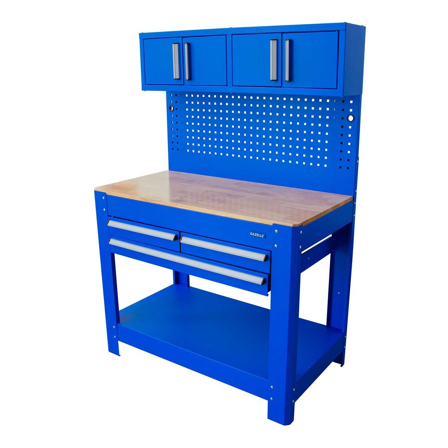 45 In. Tool Cabinet, with 3 Drawer & 2 Closed Shelf Cabinet