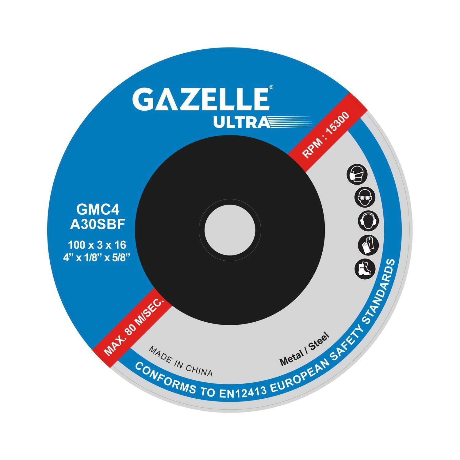 4 In. Metal Cutting Disc (100mm)