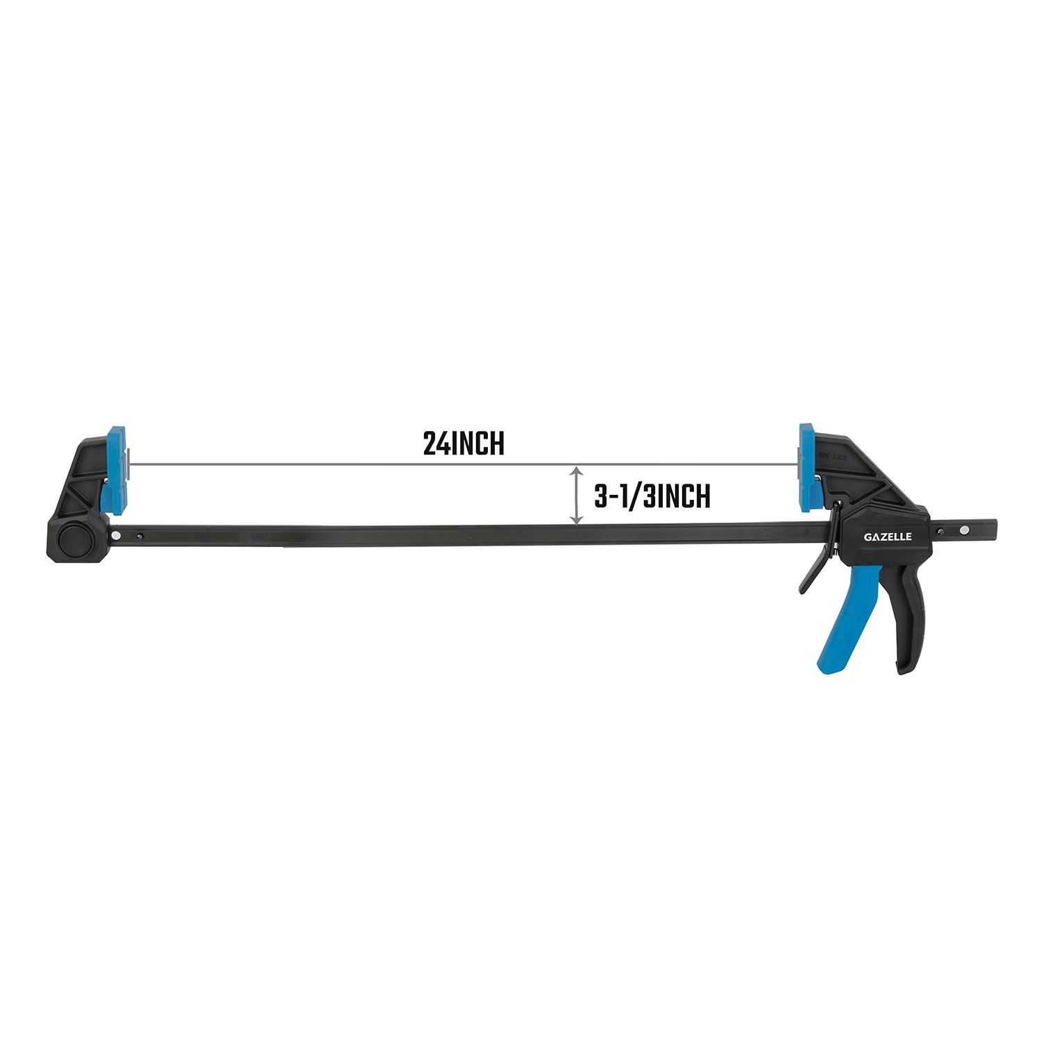 24 In. Heavy Duty Ratcheting Bar Clamp (600mm)