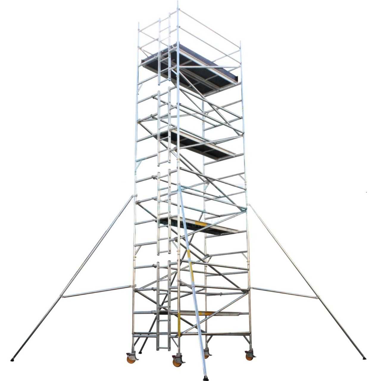 Double Width Scaffold Tower, 140x255cm, 8m