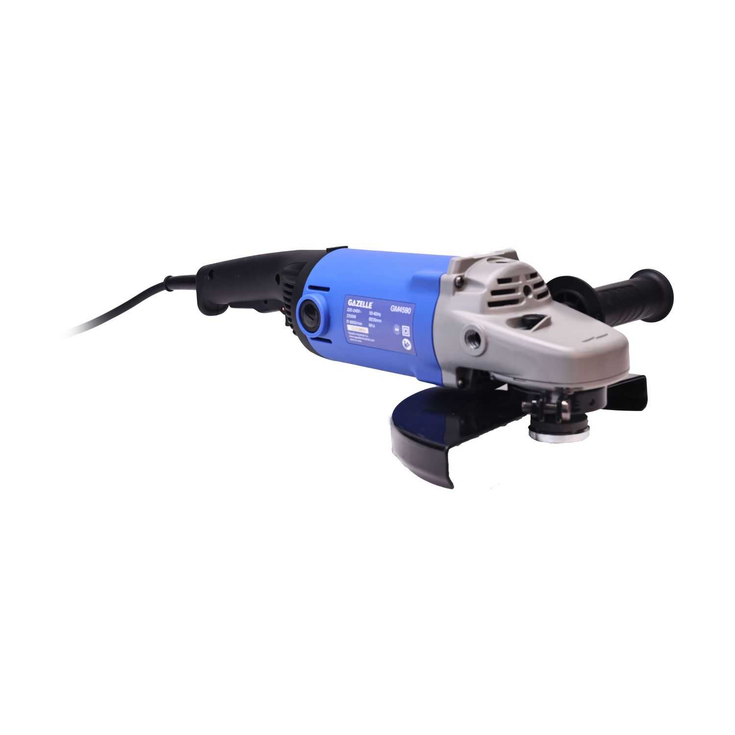 220V 9" Angle Grinder with Paddle Switch, 2200W