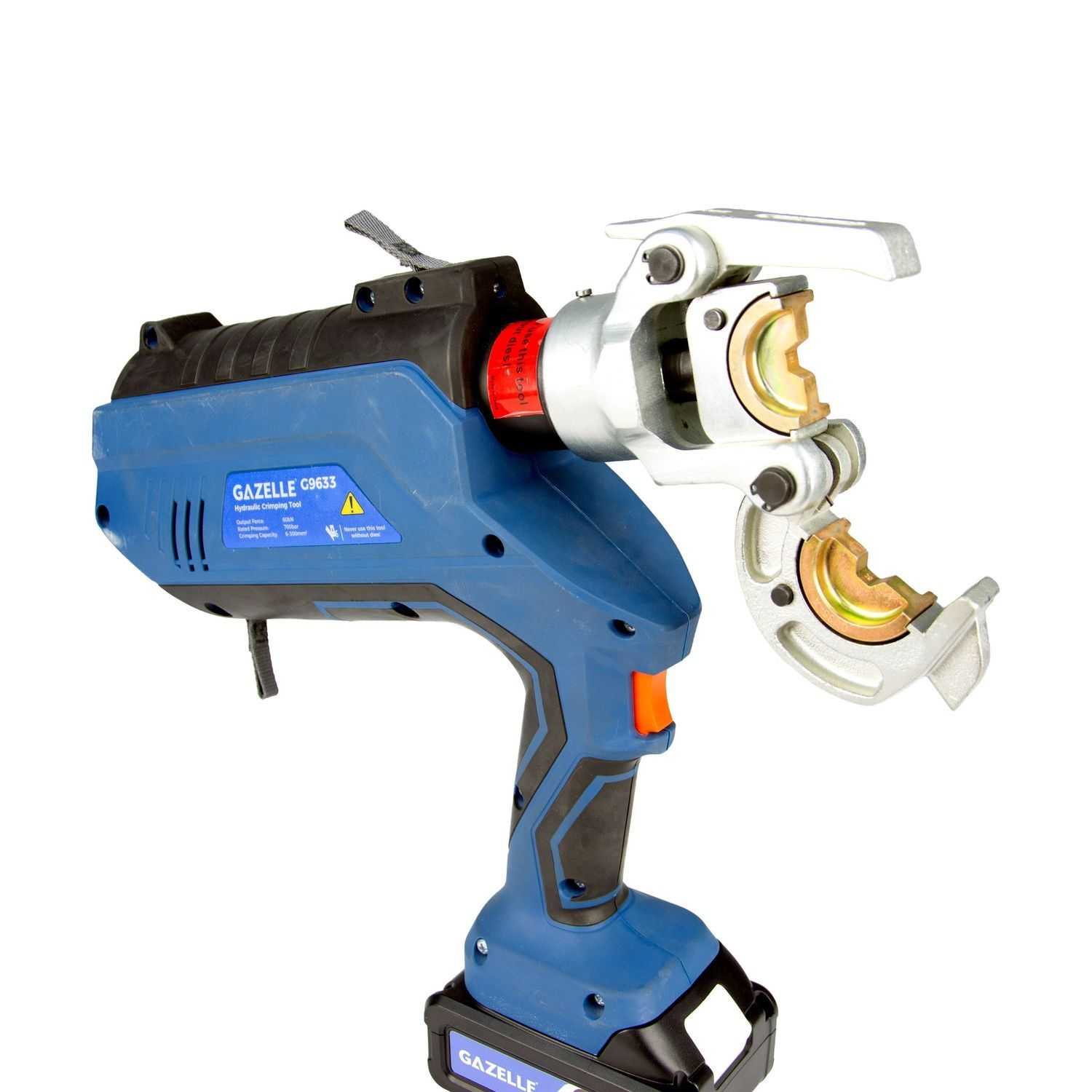 18V Cordless Crimping Tool, 6-300mm² with Dies