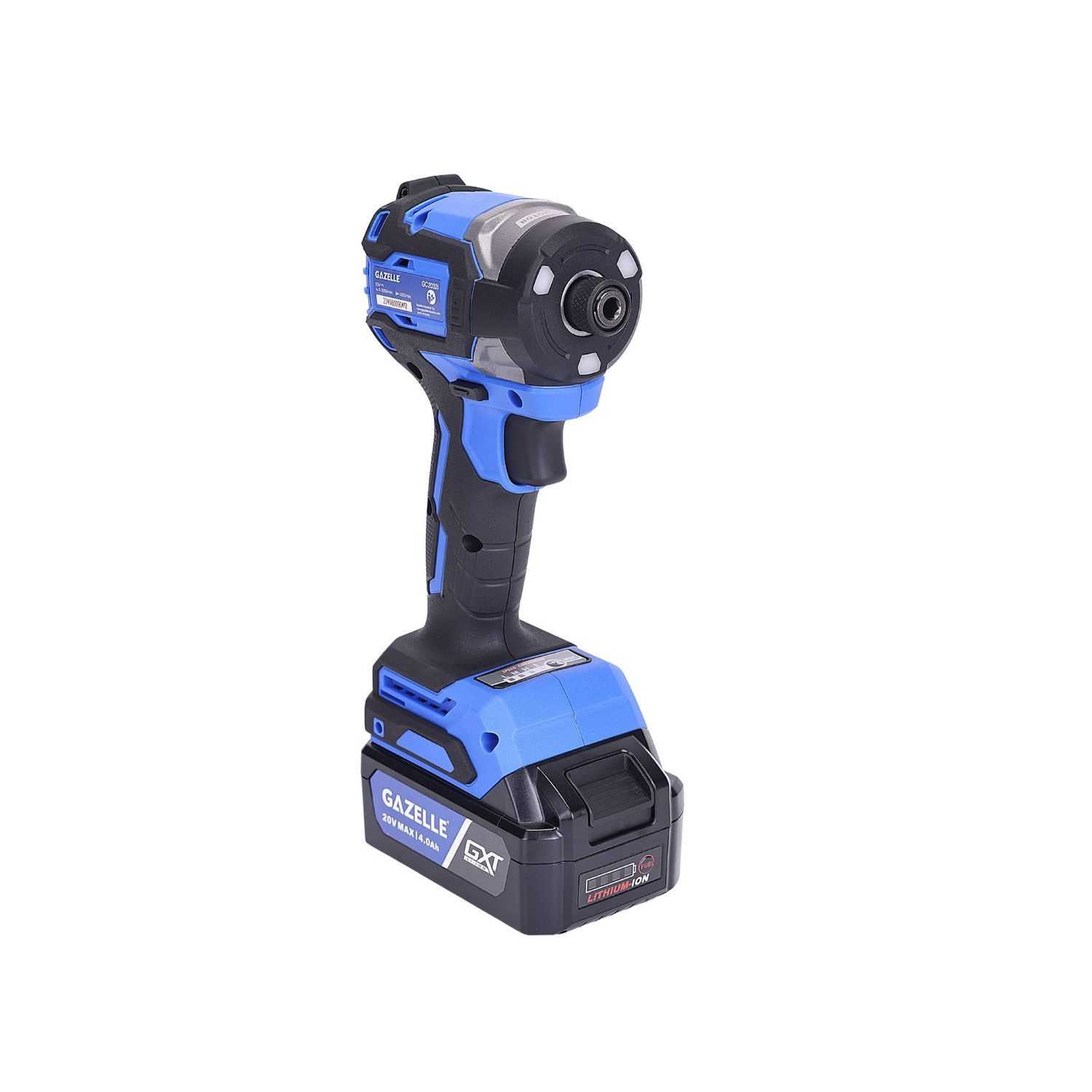 20V 1/4" Brushless Compact Impact Driver, 208Nm