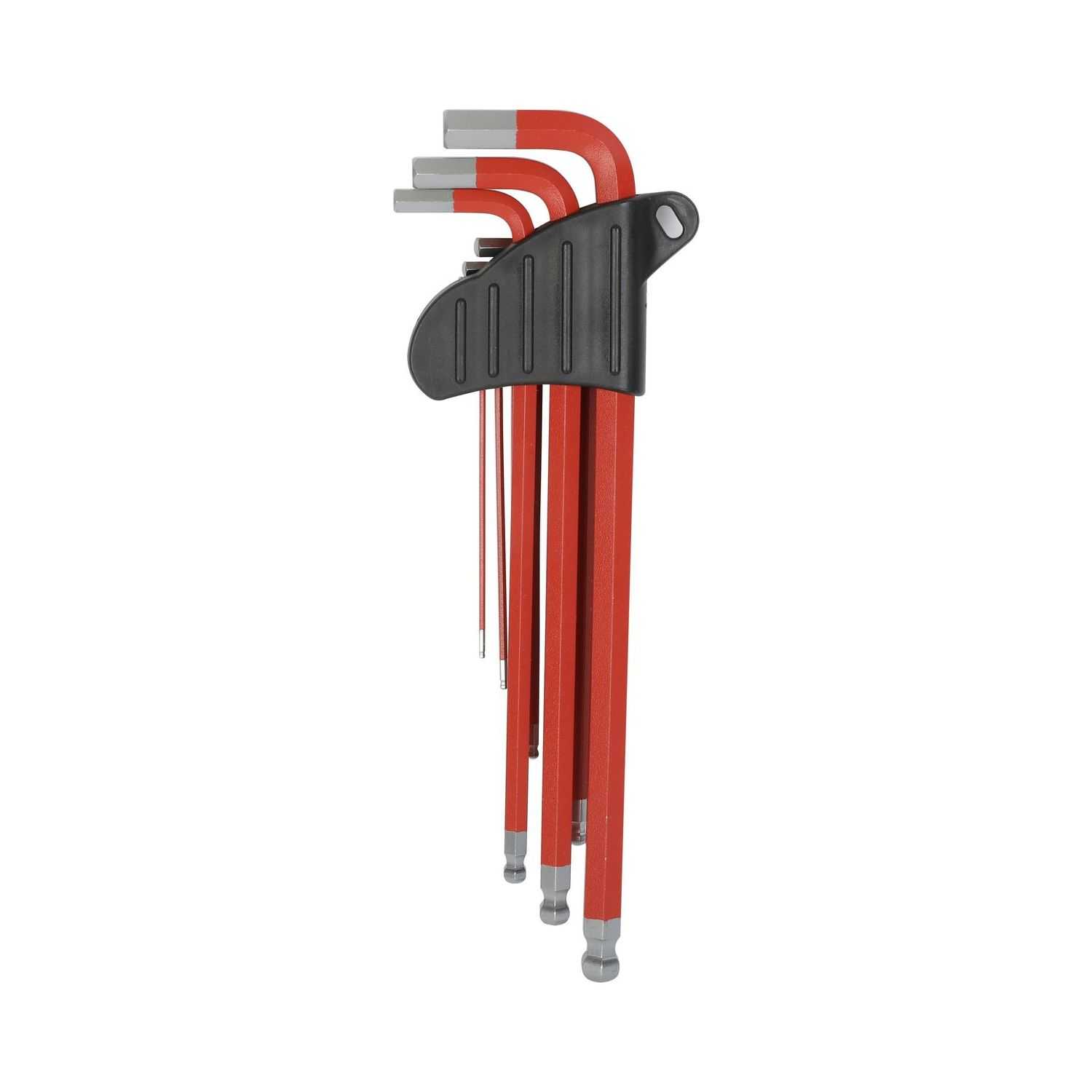 9-Piece Ballpoint Metric Hex Key Set, 1.5-10mm