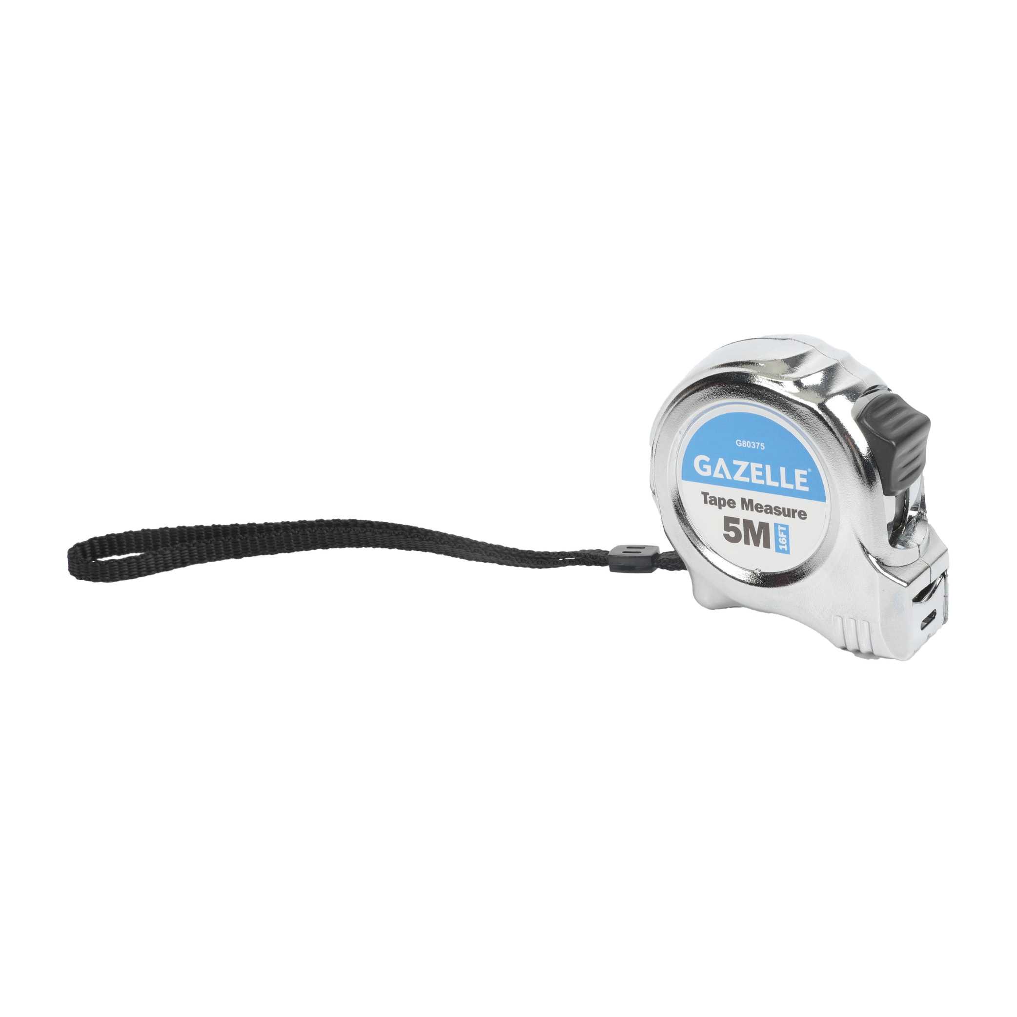 5m x 19 mm Chrome Measuring Tape (16 ft)