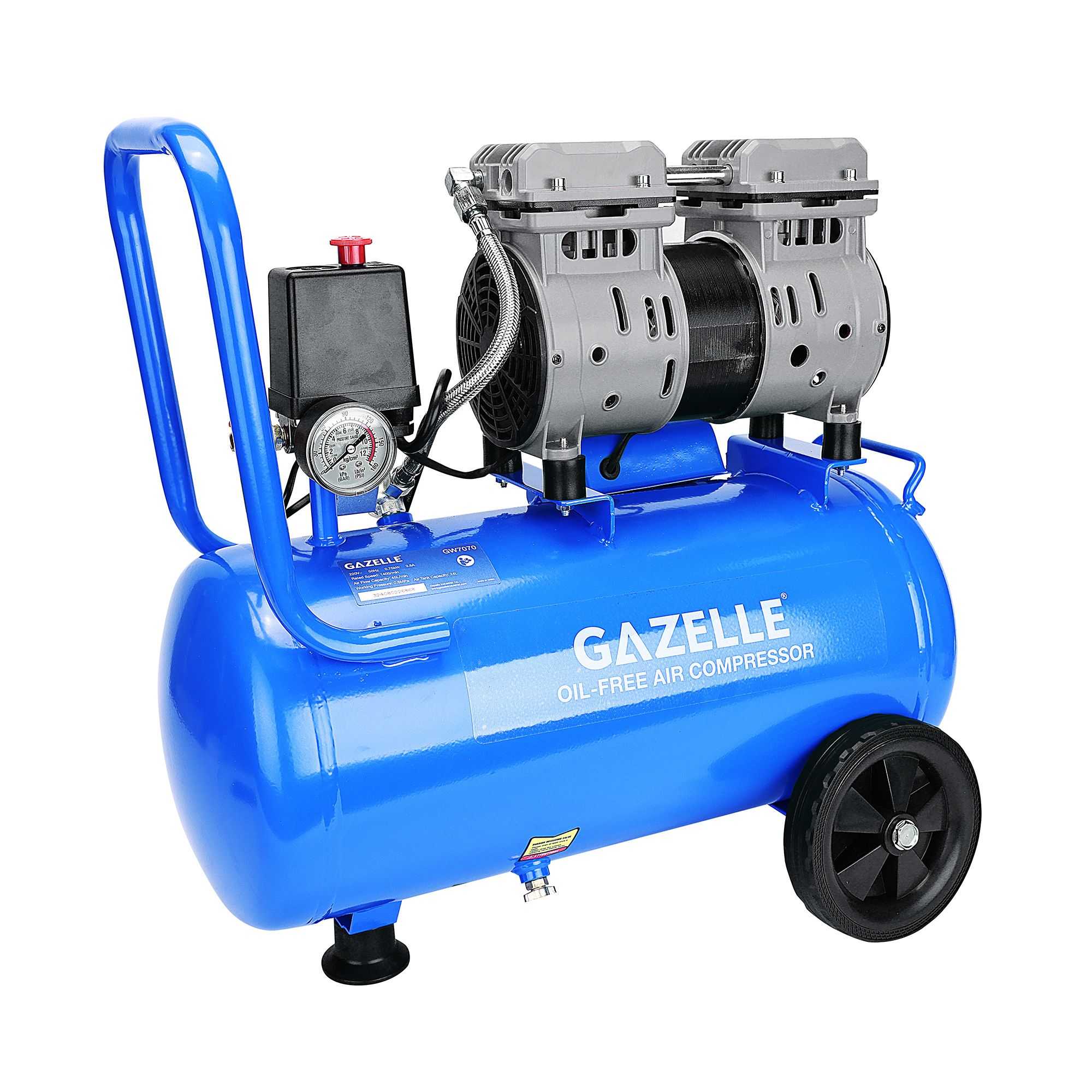 Oil-Free Air Compressor 24L