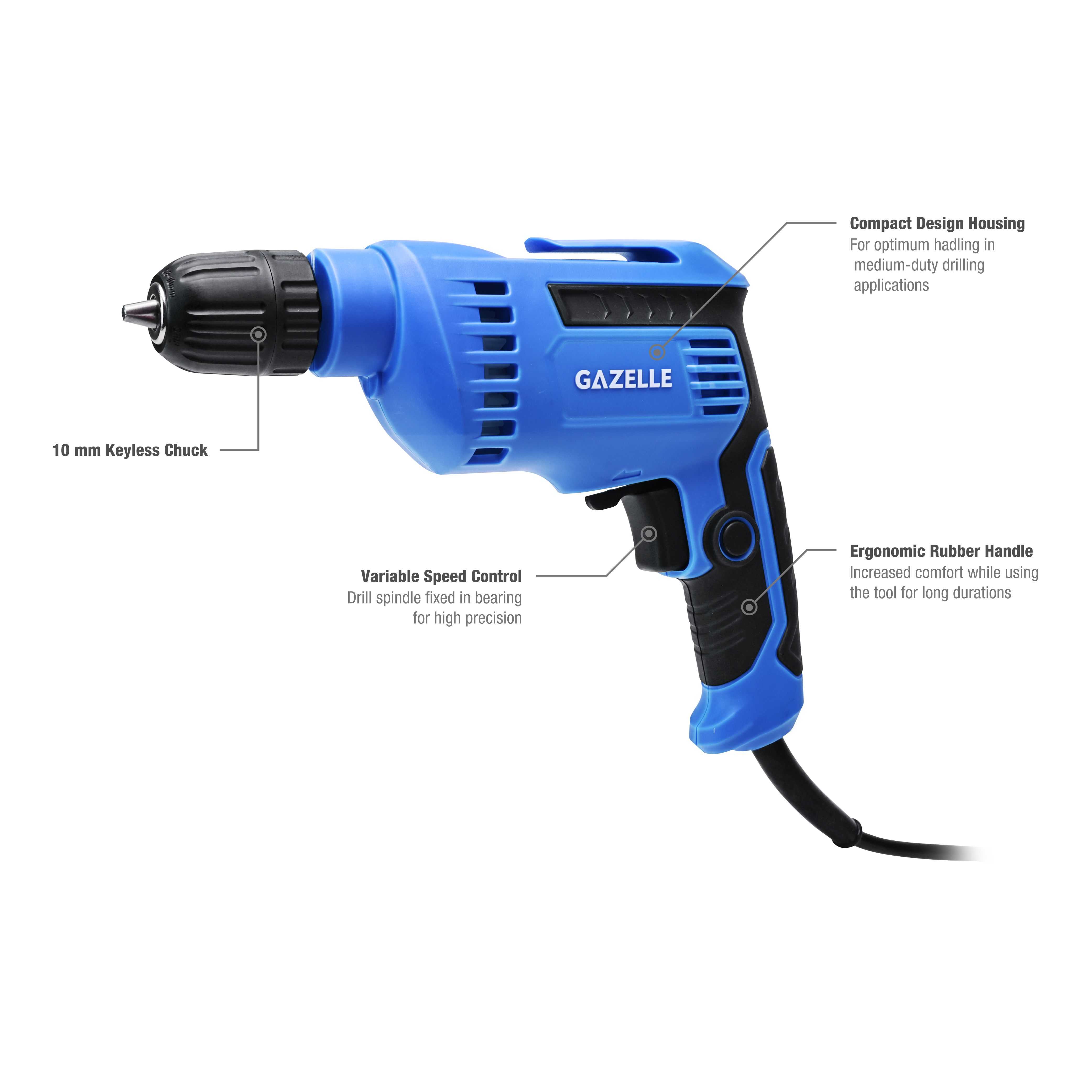 220V 10mm Rotary Drill 460W