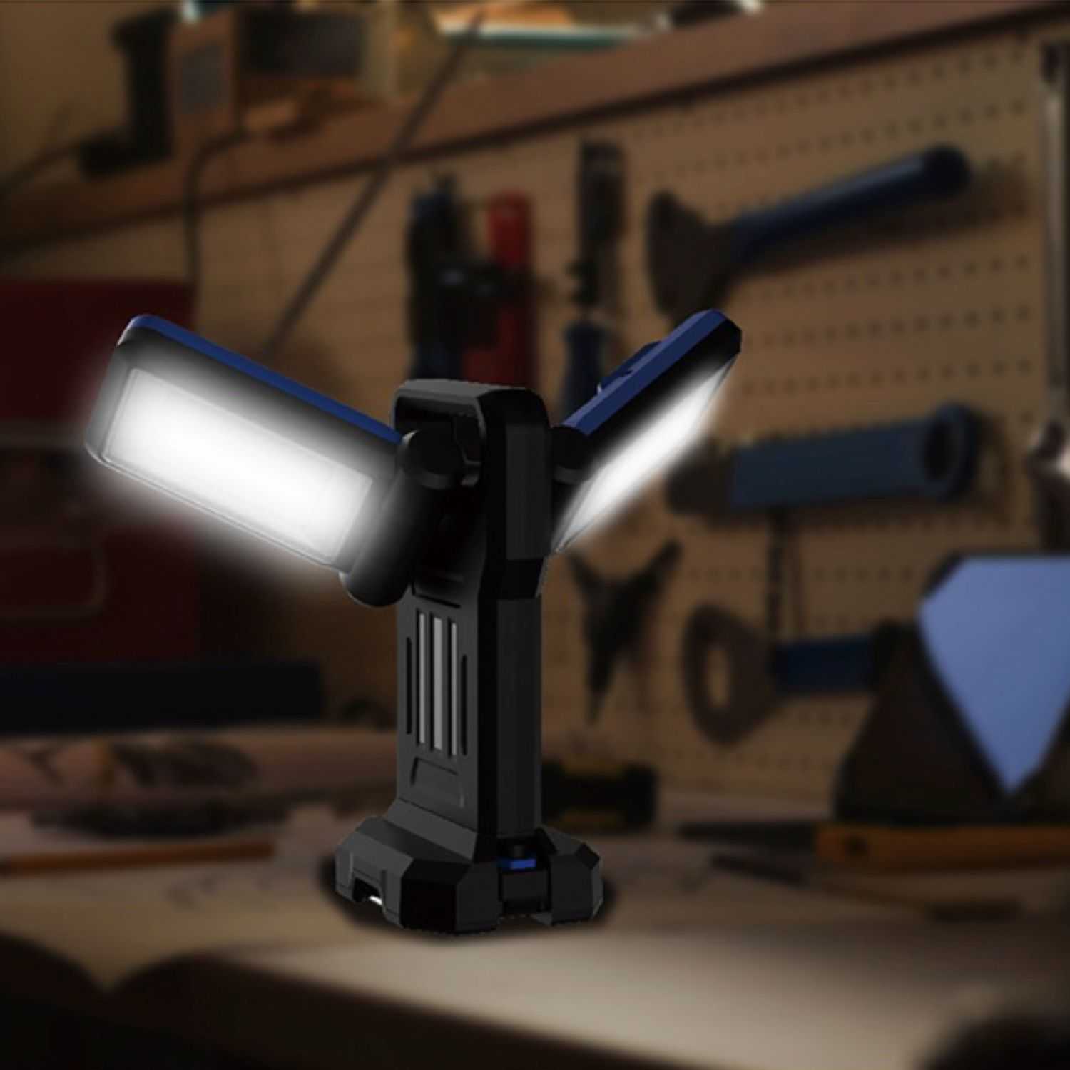 Rechargeable Portable Tripod Worklight (10000 Lumens) upto 6 Hours Battery Life