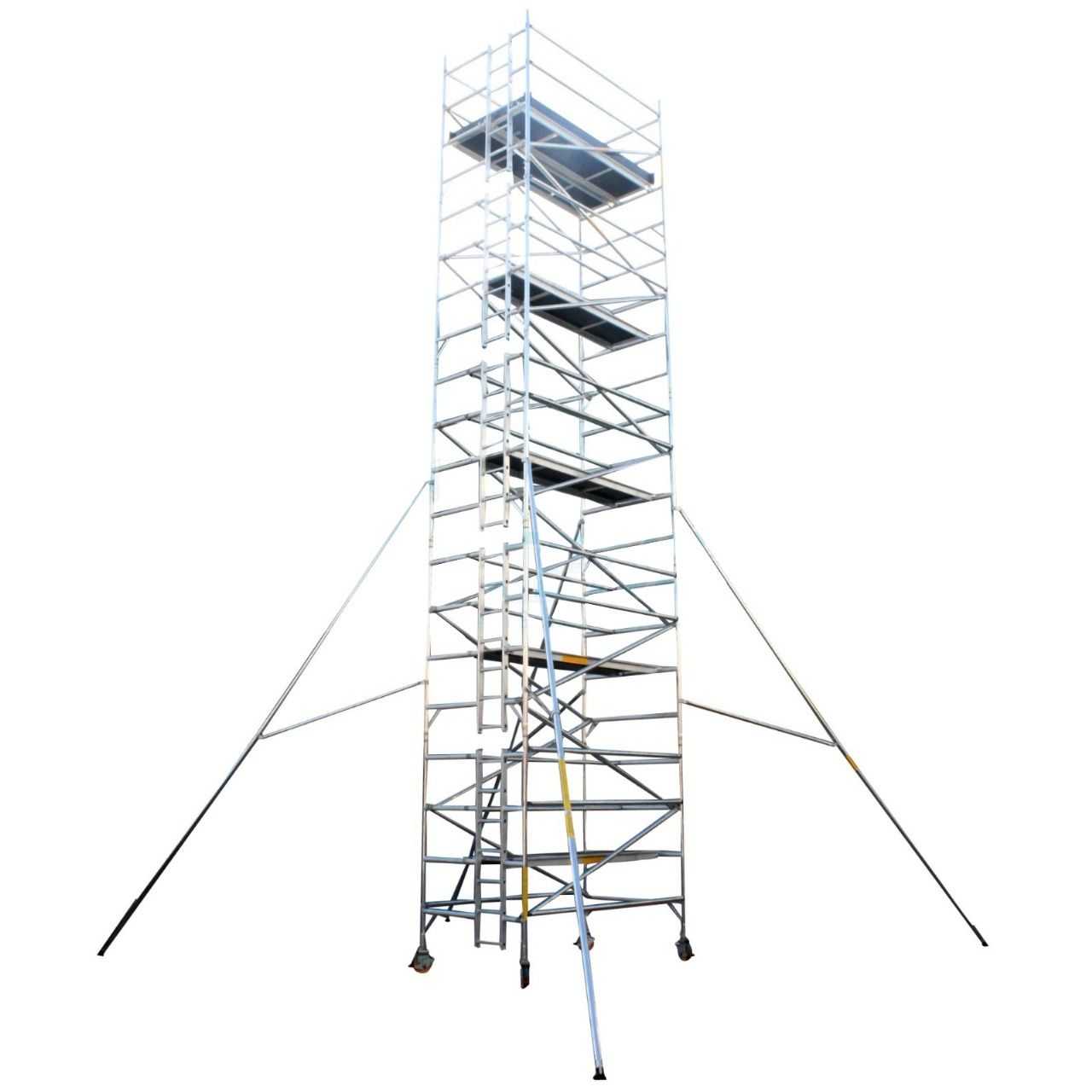 Double Width Scaffold Tower, 140x255cm, 10m