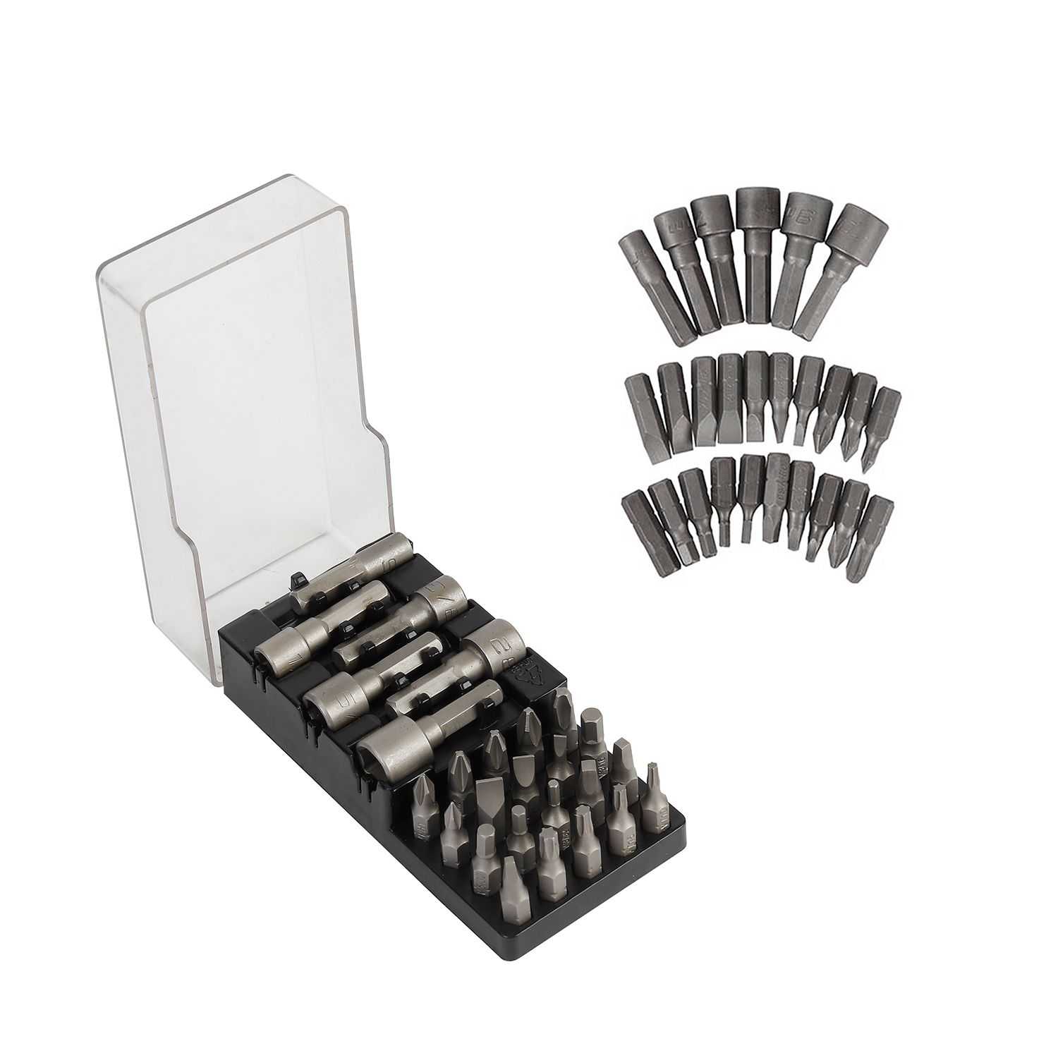 Dual-Drive Ratchet Screwdriver Set, 28-Pieces